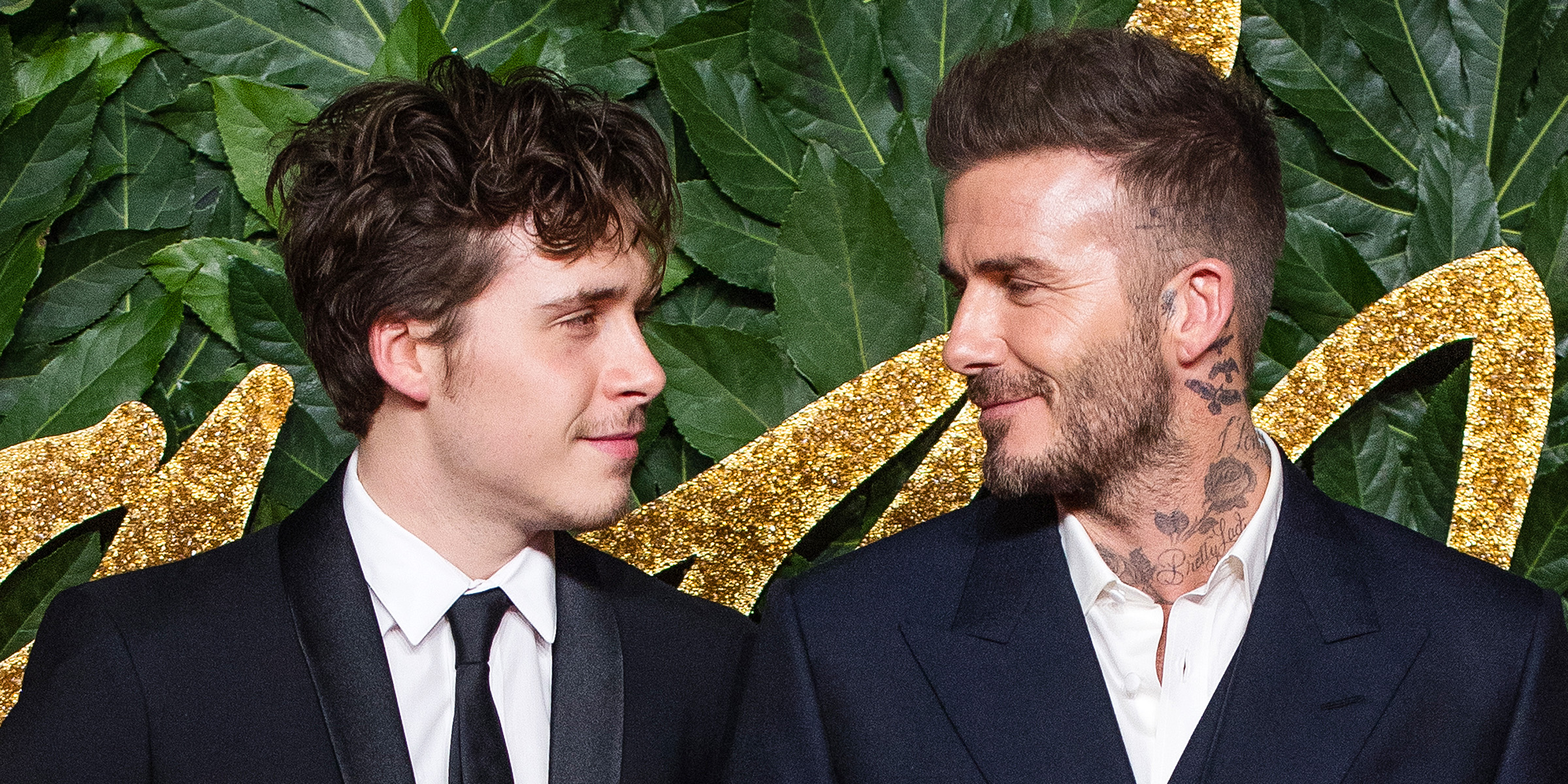 Brooklyn and David Beckham | Source: Getty Images
