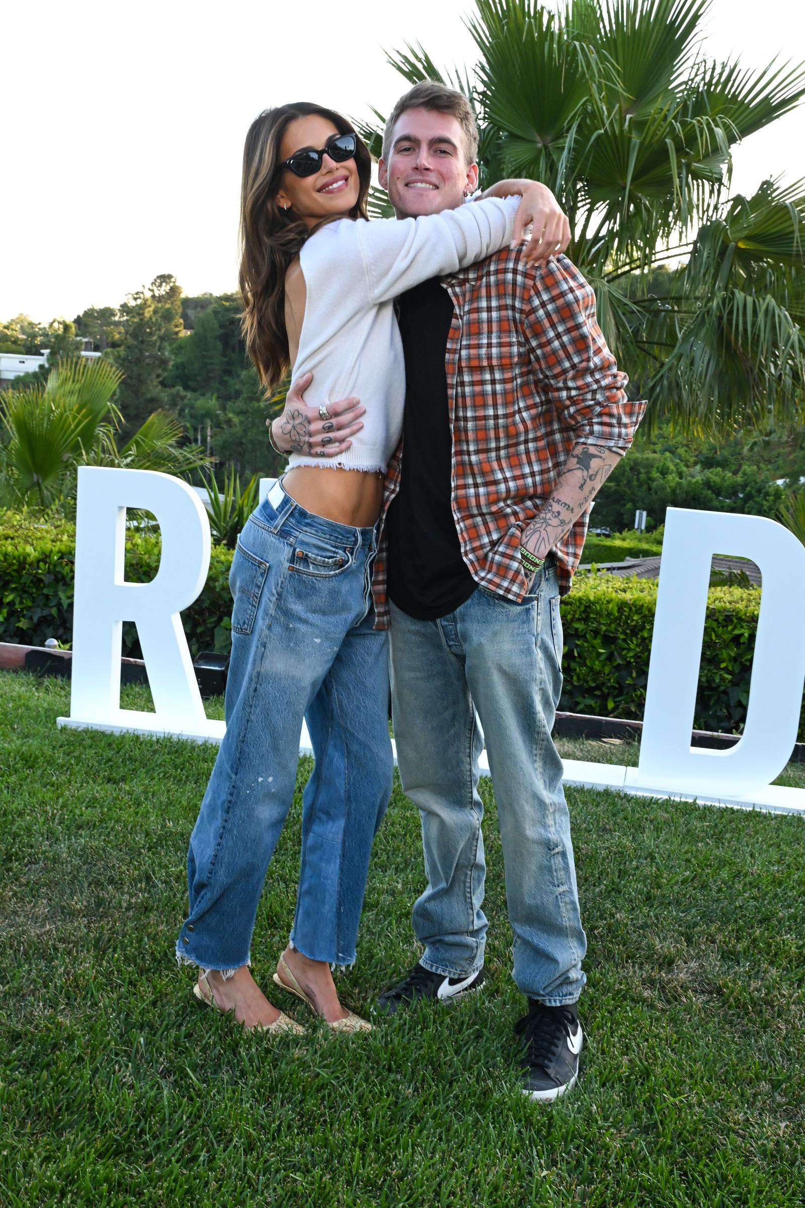 Kaia Gerber and Presley Gerber at RE/DONE x Kaia Gerber 'Short/Cuts' Launch Event on May 20, 2026 in Los Angeles, California. | Source: Getty Images