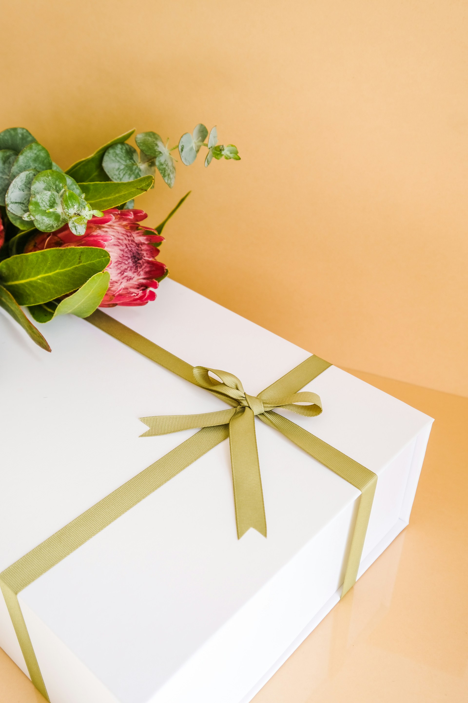A gift-wrapped box | Source: Unsplash