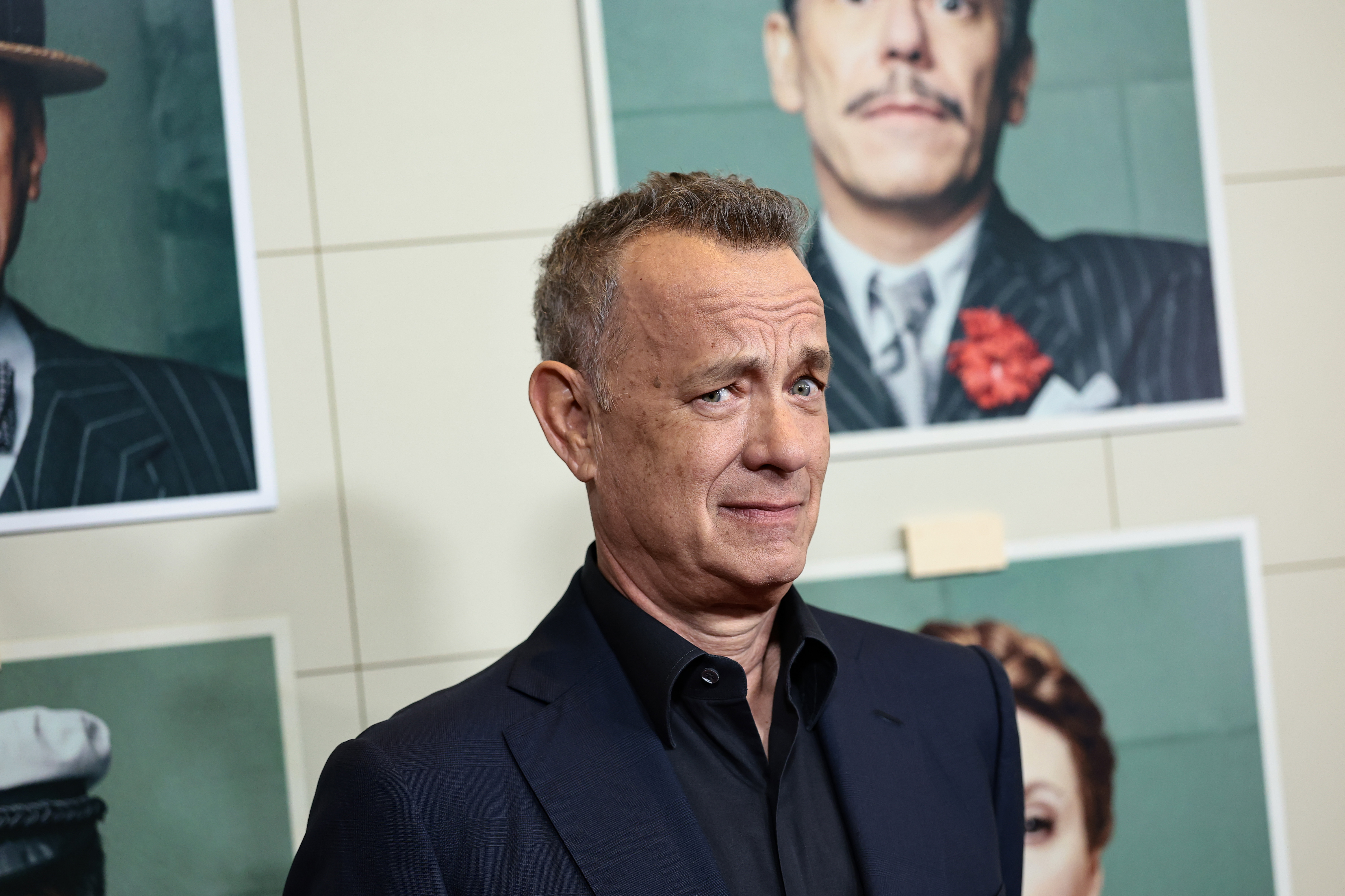 Tom Hanks attends Focus Features' "The Phoenician Scheme" New York Premiere at Jazz at Lincoln Center on May 28, 2025, in New York City. | Source: Getty Images
