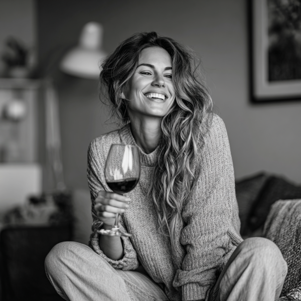 A happy woman | Source: Midjourney