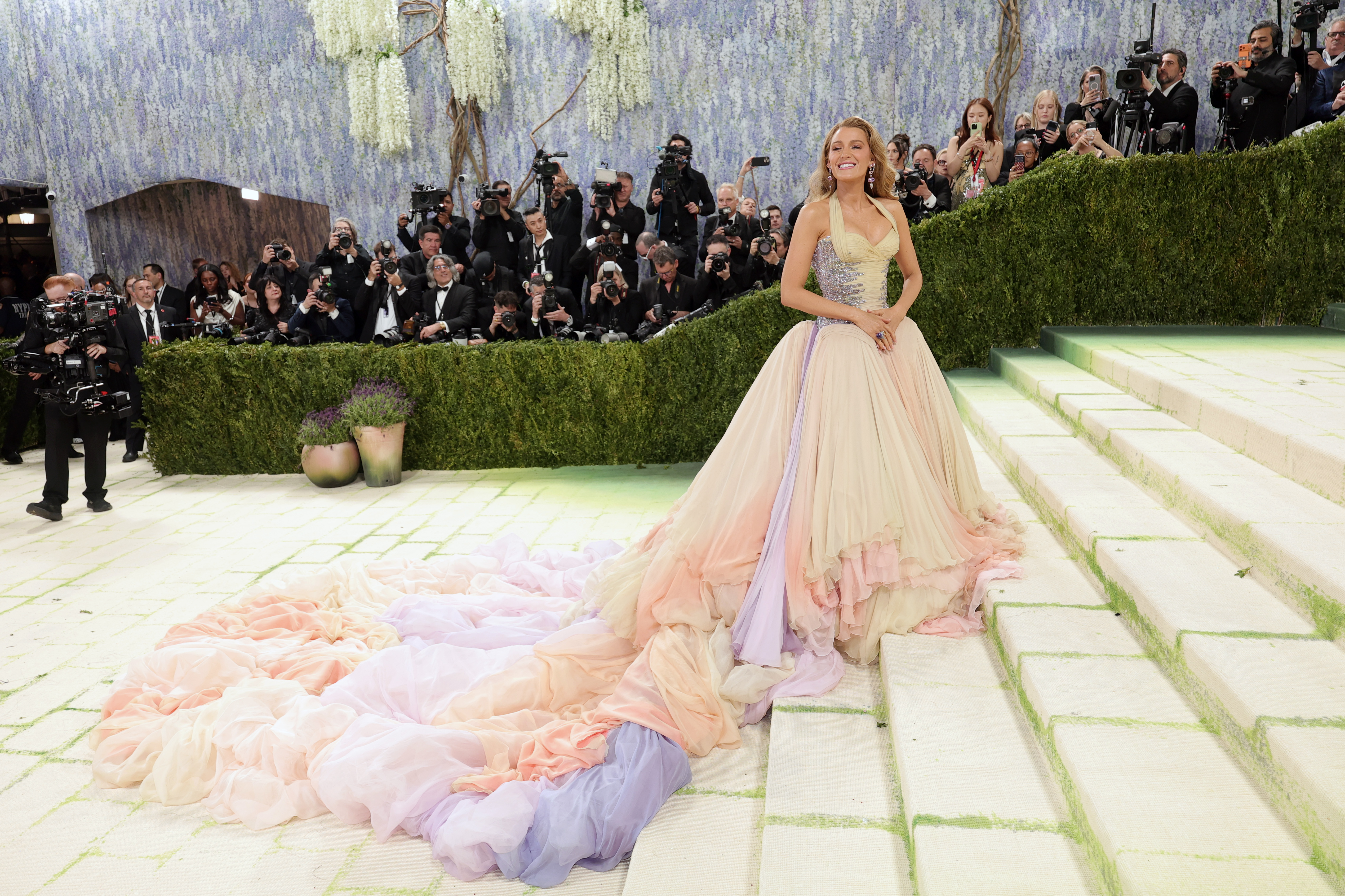 Blake Lively attends the 2026 Met Gala Celebrating "Costume Art" at the Metropolitan Museum of Art on May 4, 2026 in New York City. | Source: Getty Images