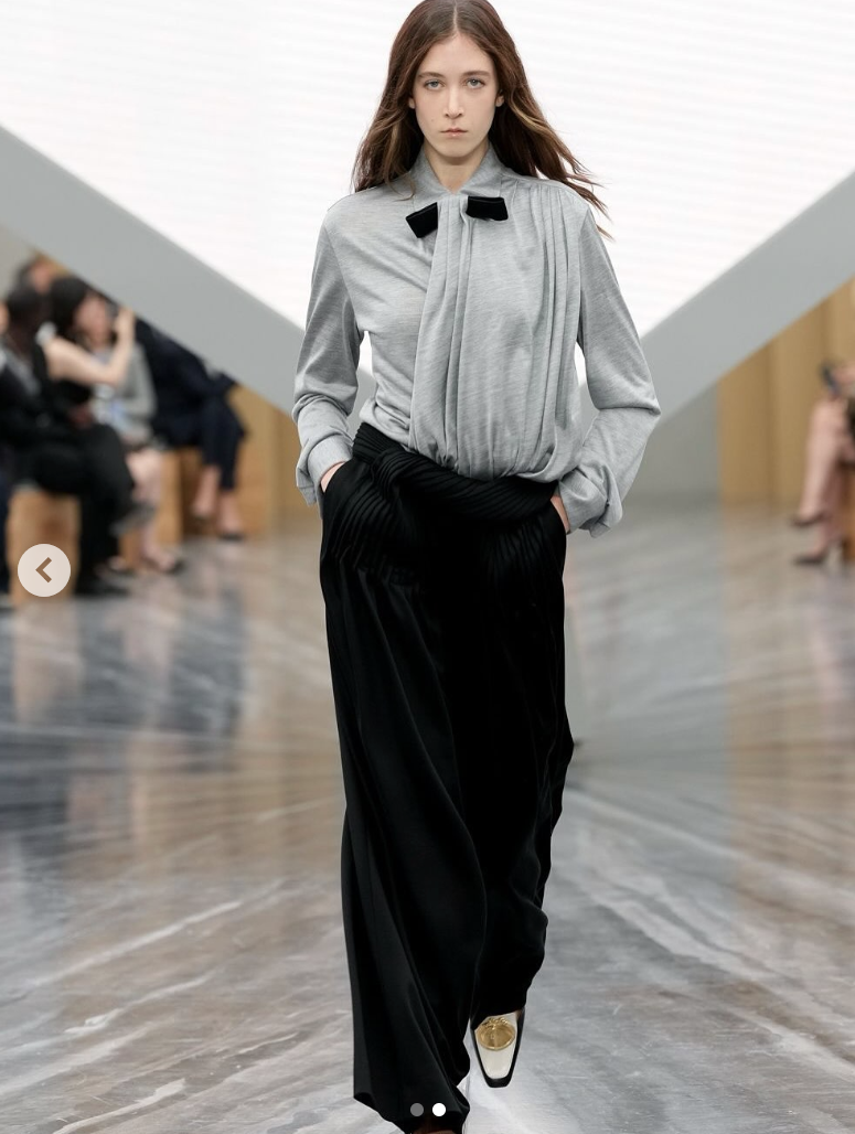 Sunday Rose Urban walks the Dior Runway during Paris Fashion Week, posted on October 1, 2025. | Source: Instagram/sundayrose