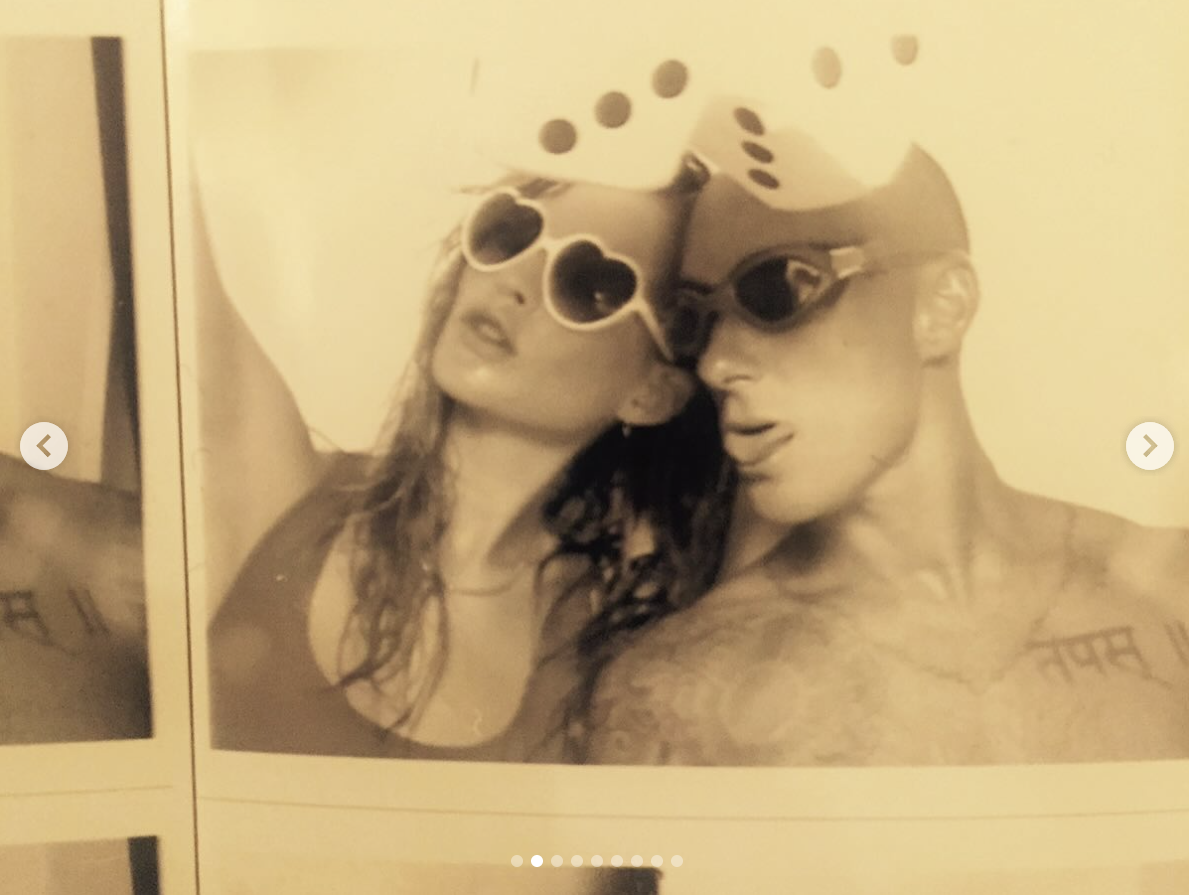 Behati Prinsloo and Adam Levine's photo booth pictures, posted on July 20, 2025 | Source: Instagram/behatiprinsloo