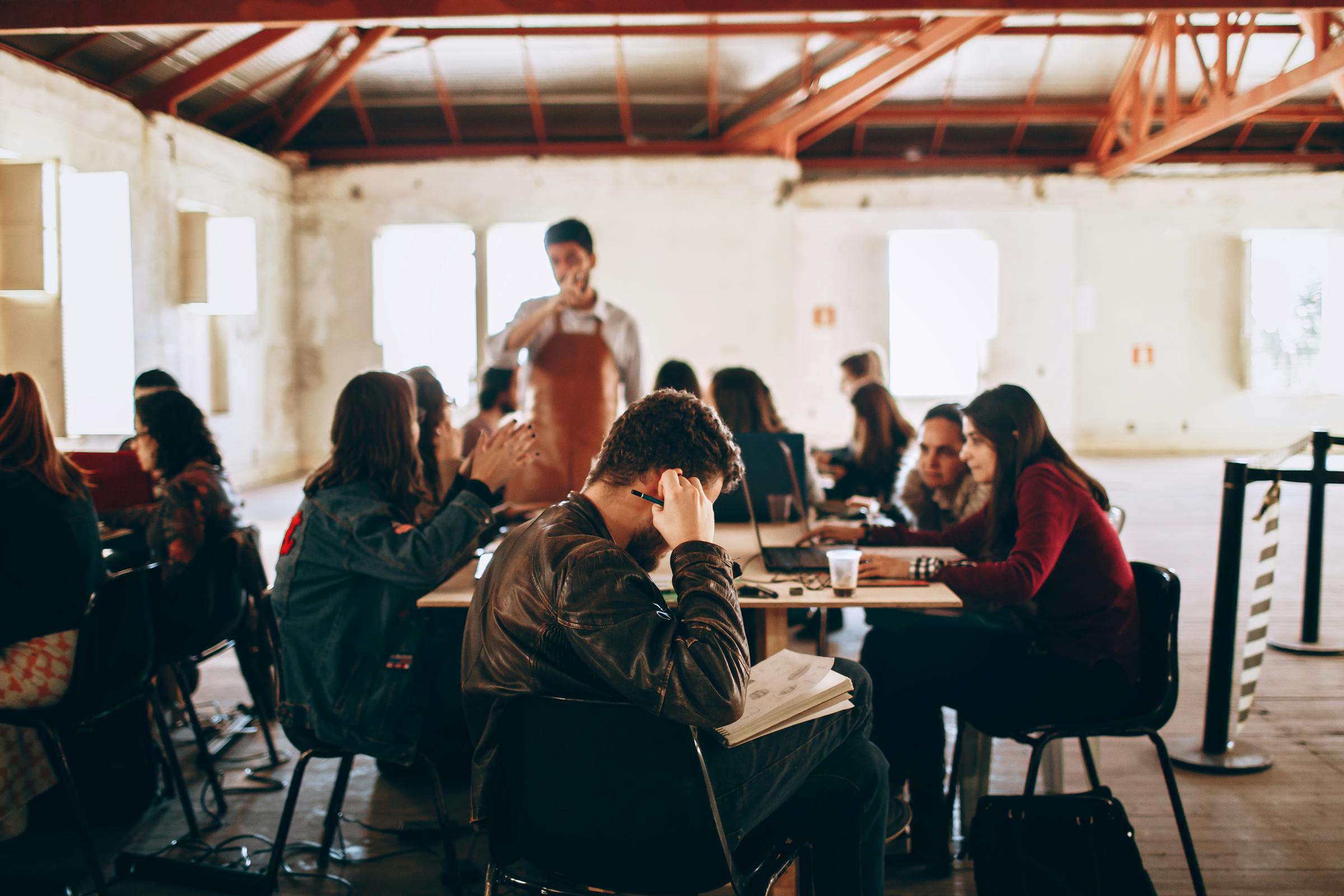 People gathered to study | Source: Pexels