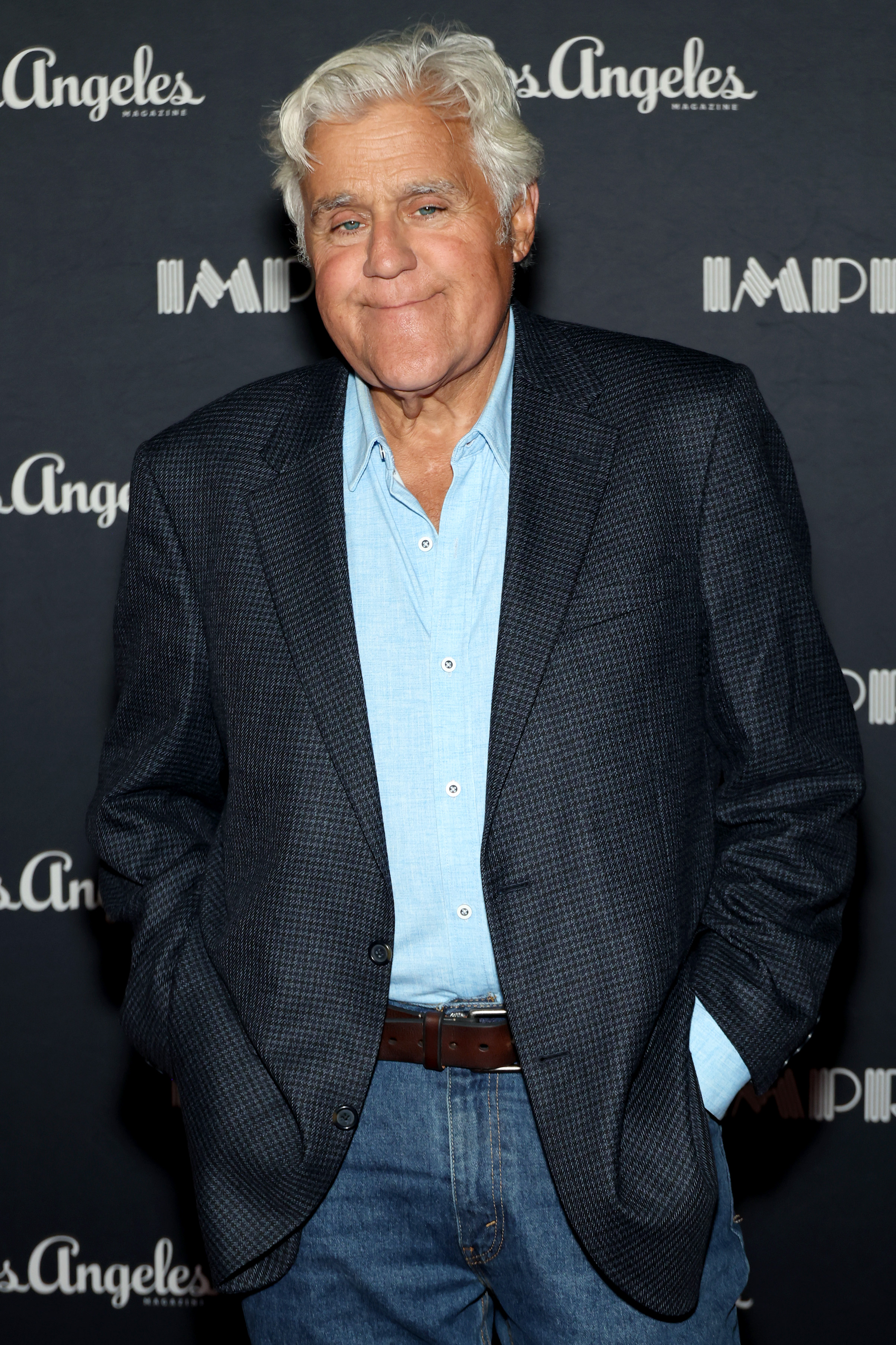 Jay Leno attends 60th Anniversary at The Improv at Hollywood Improv on November 7, 2023, in Los Angeles, California. | Source: Getty Images