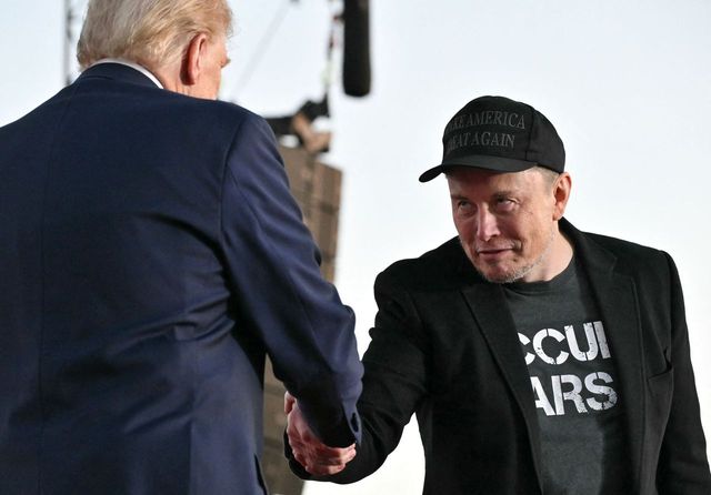 Donald Trump and Elon Musk in Butler, Pennsylvania on October 5, 2024 | Source: Getty Images
