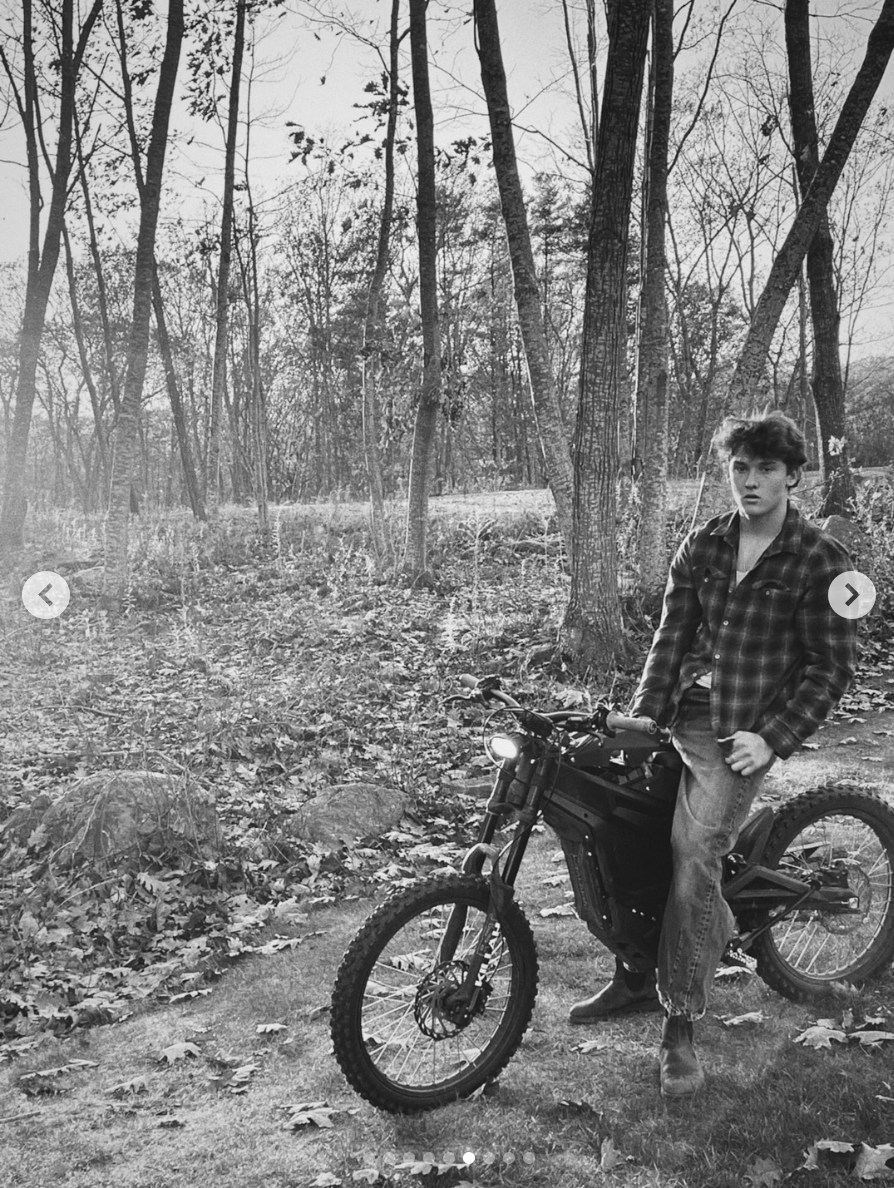 Darby Dempsey, from a post shared by his mother, Jillian Dempsey, in November 2025 | Source: instagram/jilliandempsey