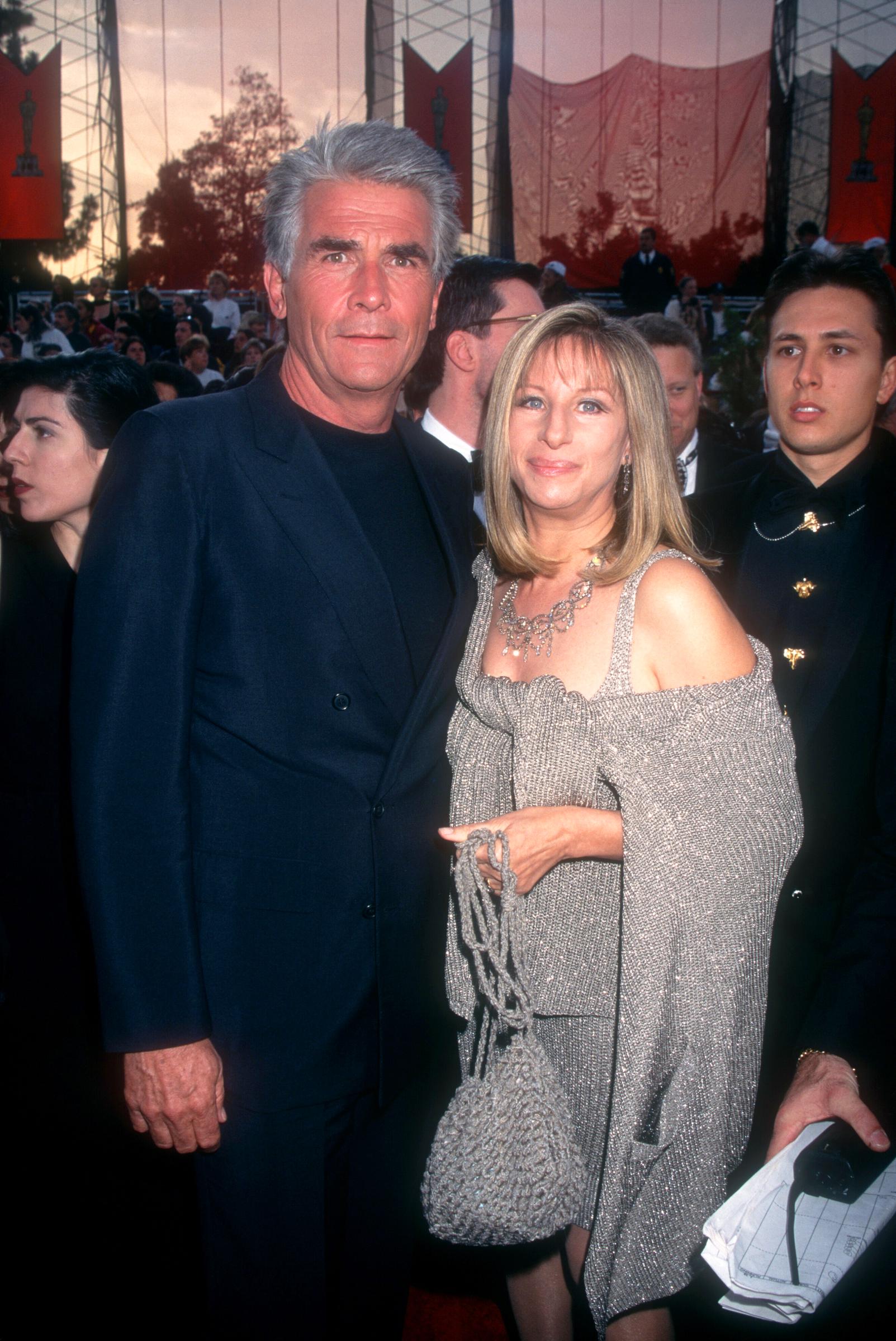 James Brolin and Barbra Streisand attend the 69th Annual Academy Awards on March 24, 1997, at the Shrine Auditorium in Los Angeles, California. | Source: Getty Images