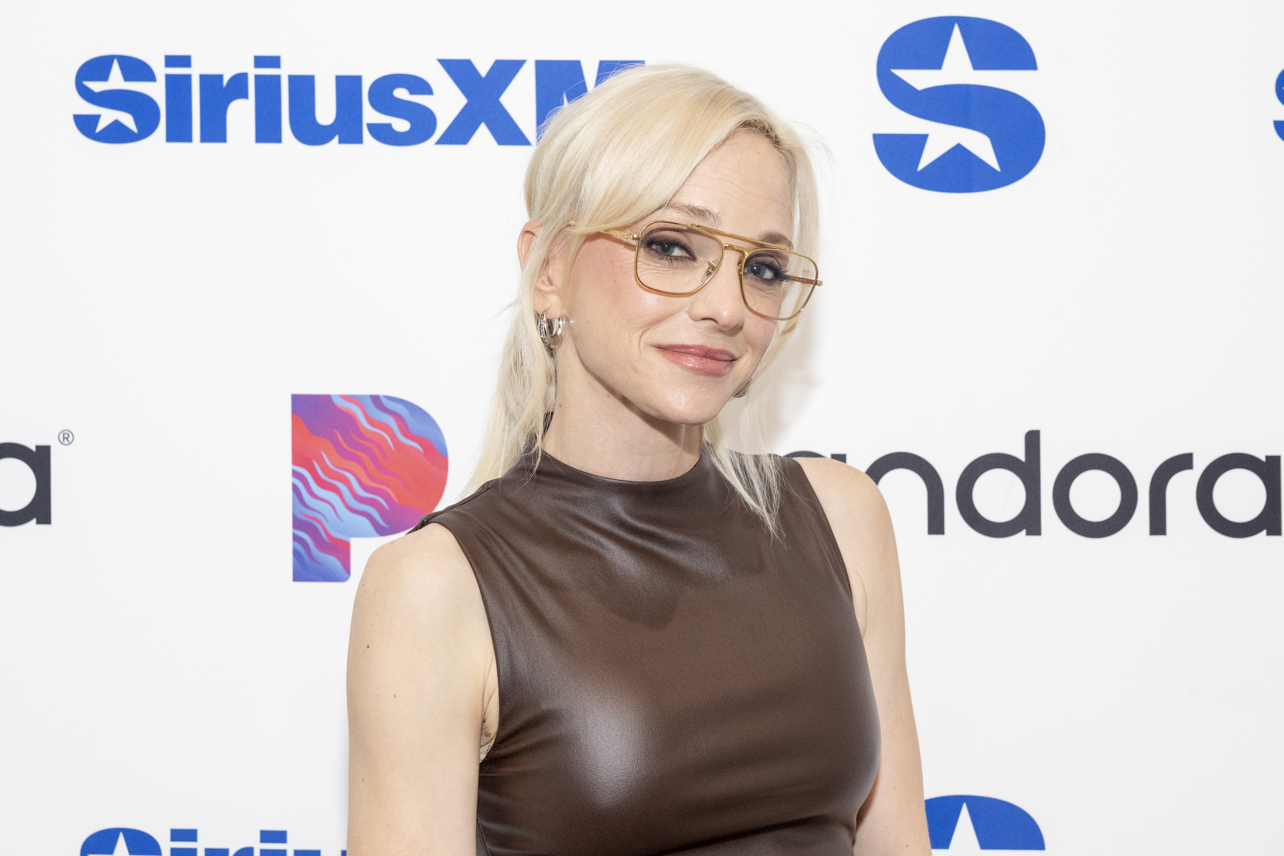 Anna Faris appears on SiriusXM's Smith Sisters Live at SiriusXM Studios on August 11, 2026 in Los Angeles, California. | Source: Getty Images