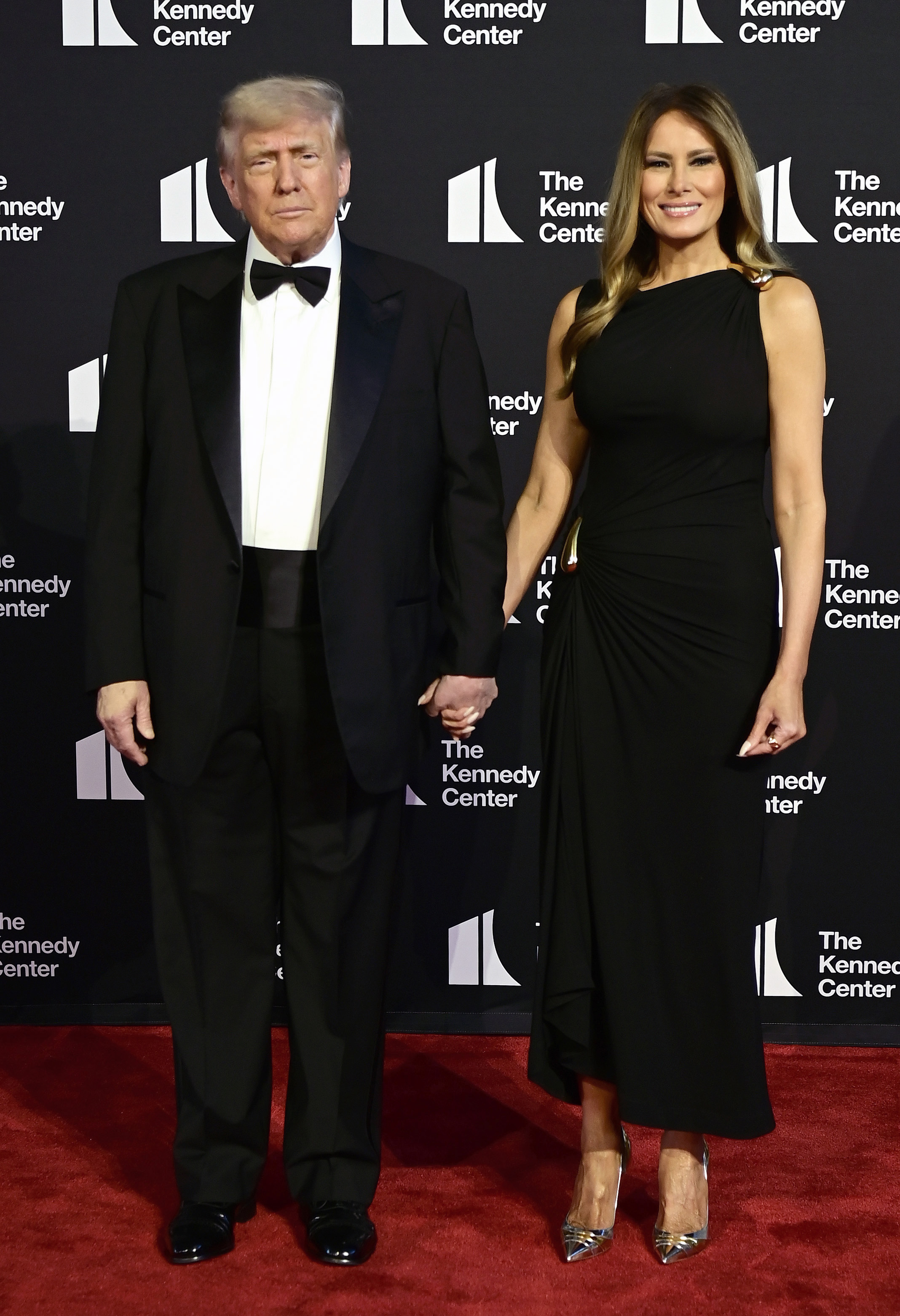 President Donald Trump and First Lady Melania Trump arrive at the Kennedy Center on June 11, 2025, in Washington, DC. | Source: Getty Images