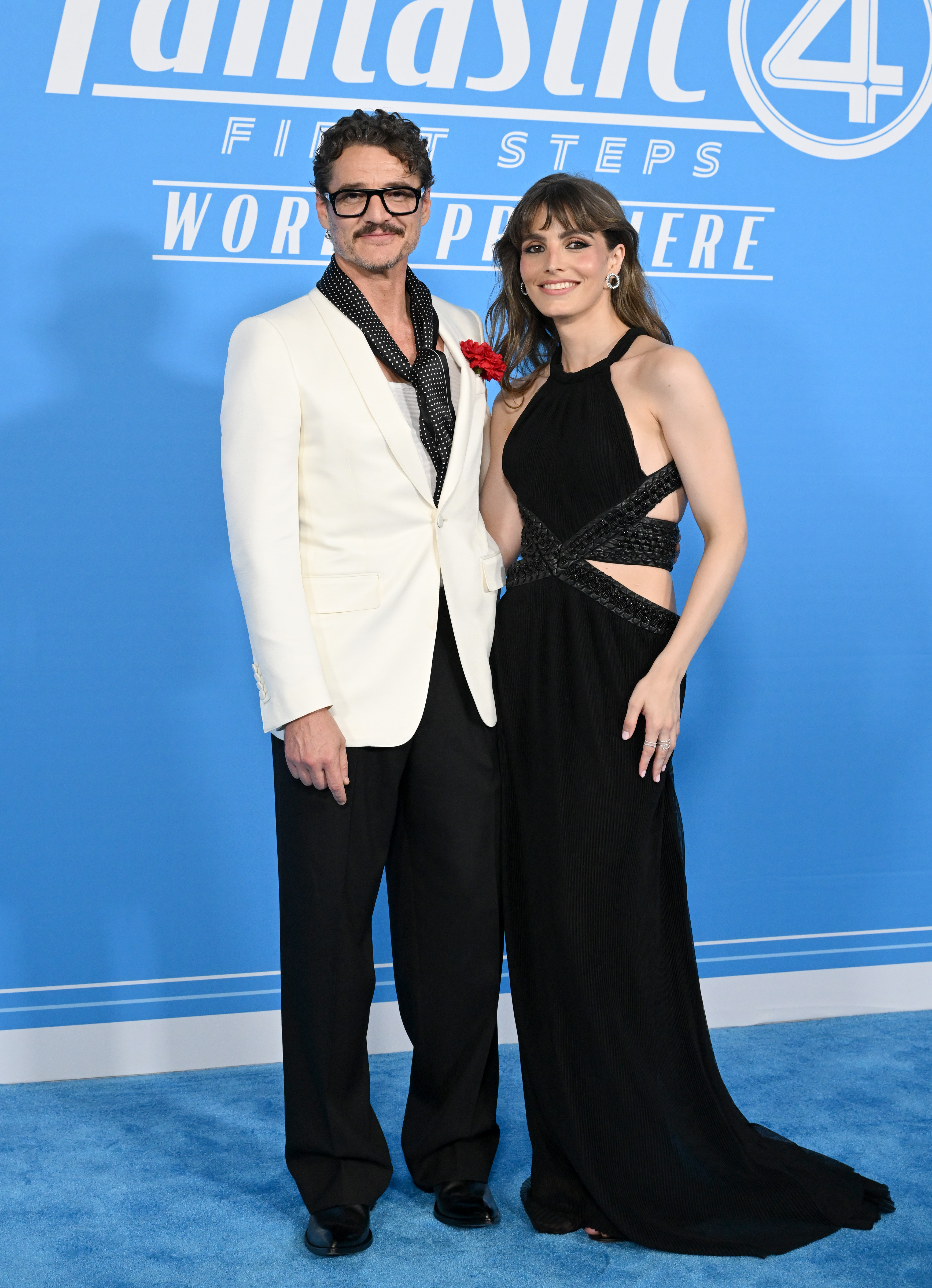 Pedro Pascal and Lux Pascal attend The Fantastic Four: First Steps World Premiere at the Dorothy Chandler Pavilion on July 21, 2025, in Los Angeles, California. | Source: Getty Images