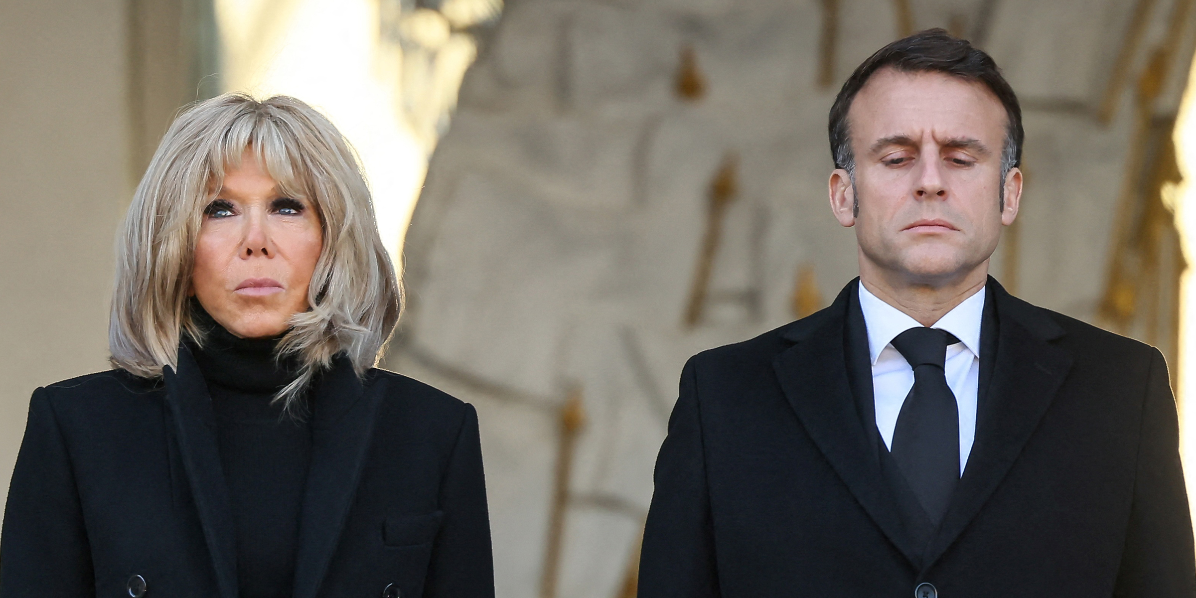 Brigitte and President Emannuel Macron | Source: Getty Images