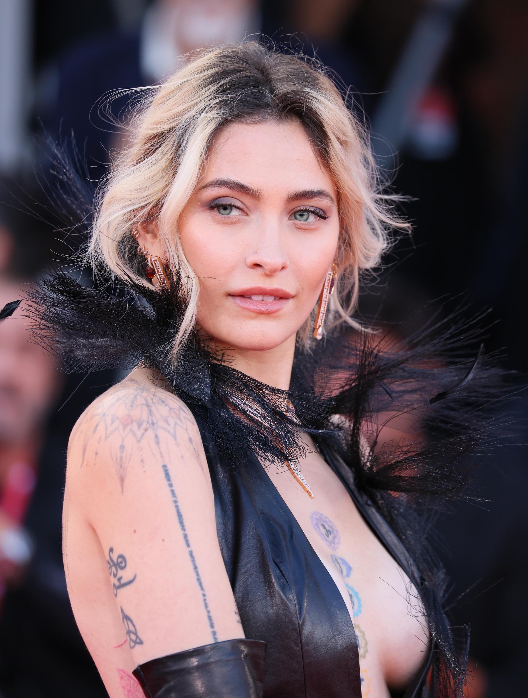 Paris Jackson attends the "Frankenstein" red carpet during the 82nd Venice International Film Festival on August 30, 2025, in Venice, Italy. | Source: Getty Images