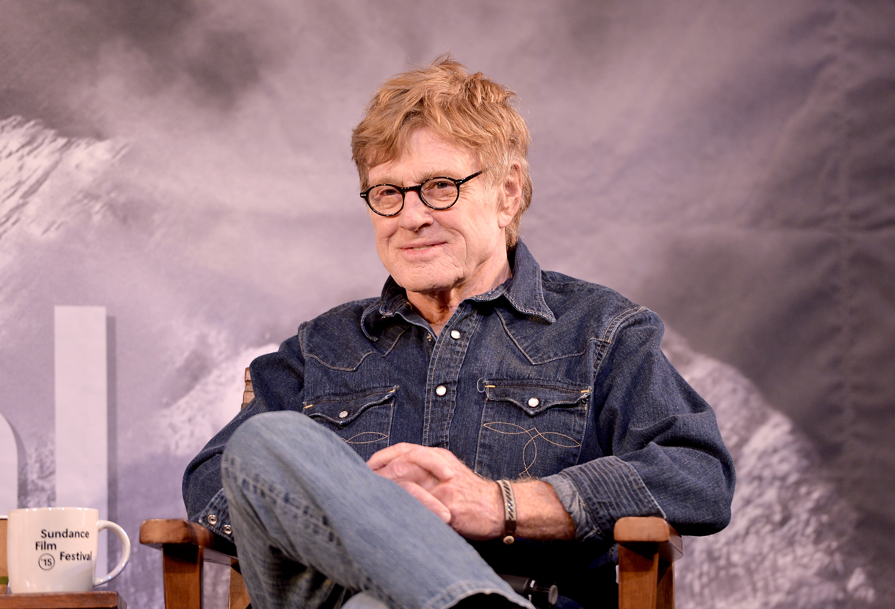 Sundance Institute President Robert Redford during the Day One Press Conference for 2015 Sundance Film Festival on January 22, 2015, in Park City, Utah. | Source: Getty Images