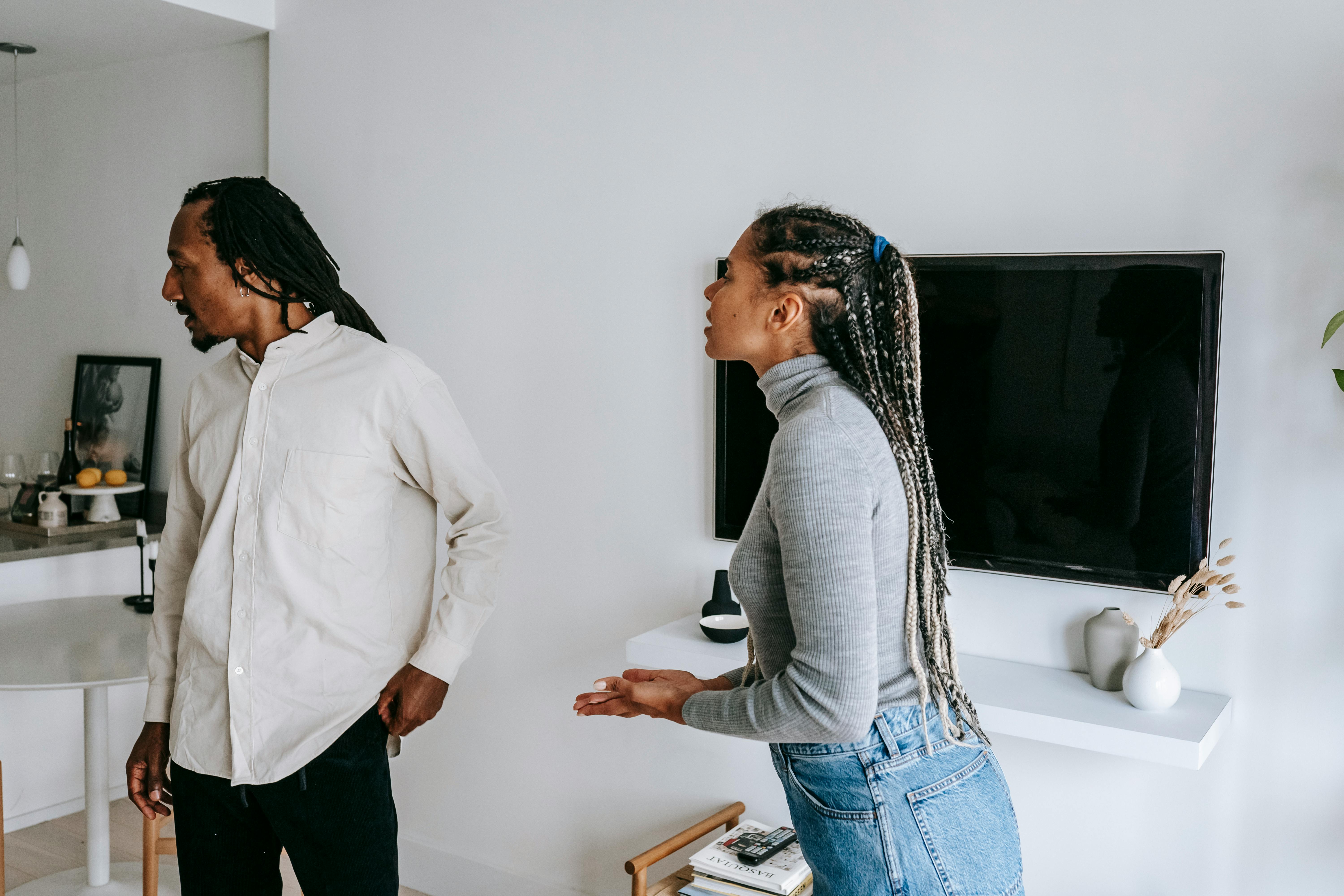 A couple fighting | Source: Pexels