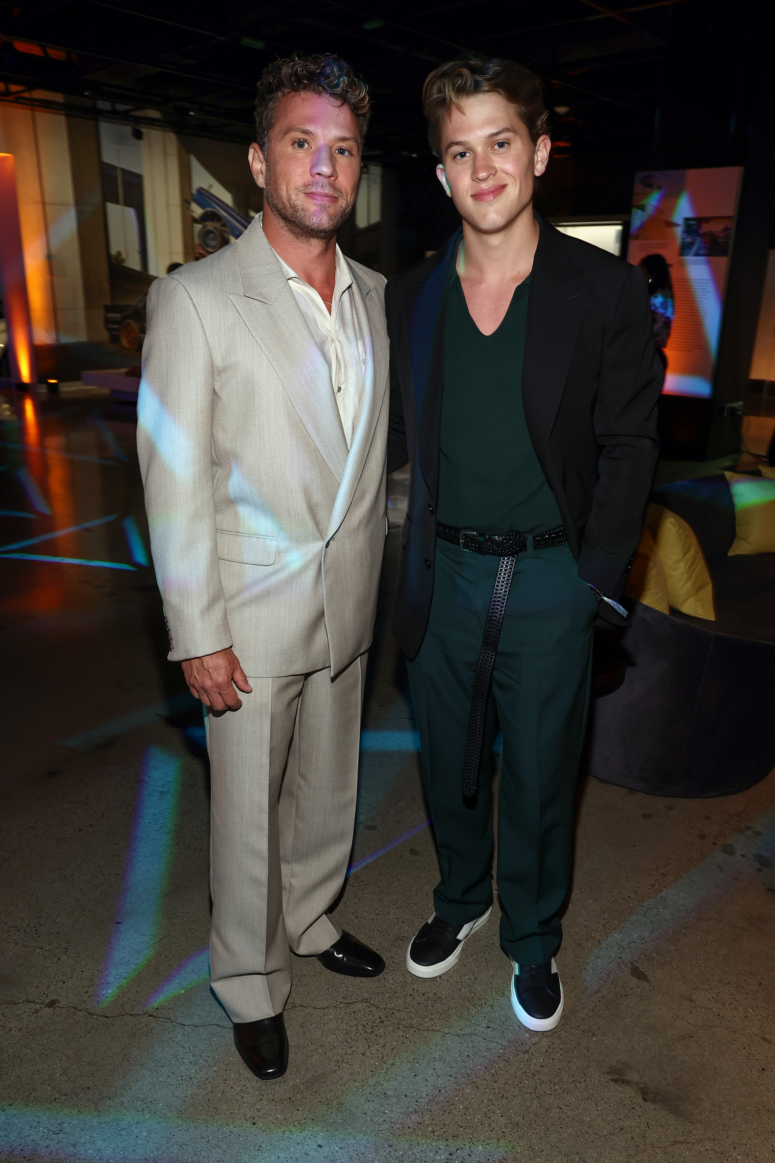 Deacon Phillippe and Ryan Phillippe attend a special screening of Prime Video's "Motorheads" at Academy Museum of Motion Pictures, Ted Mann Theater on May 13, 2025, in Los Angeles, California. | Source: Getty Images