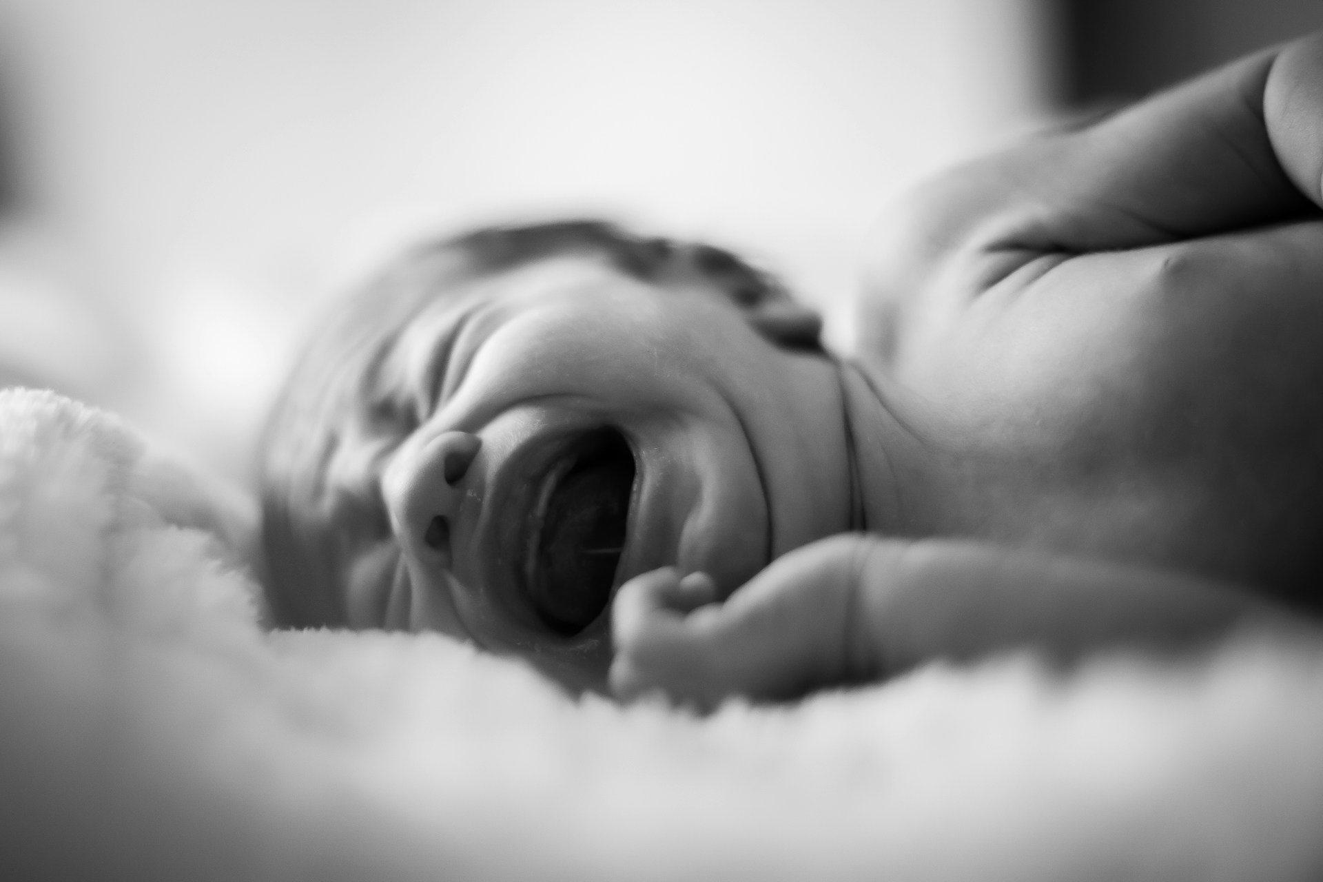 A crying baby | Source: Unsplash