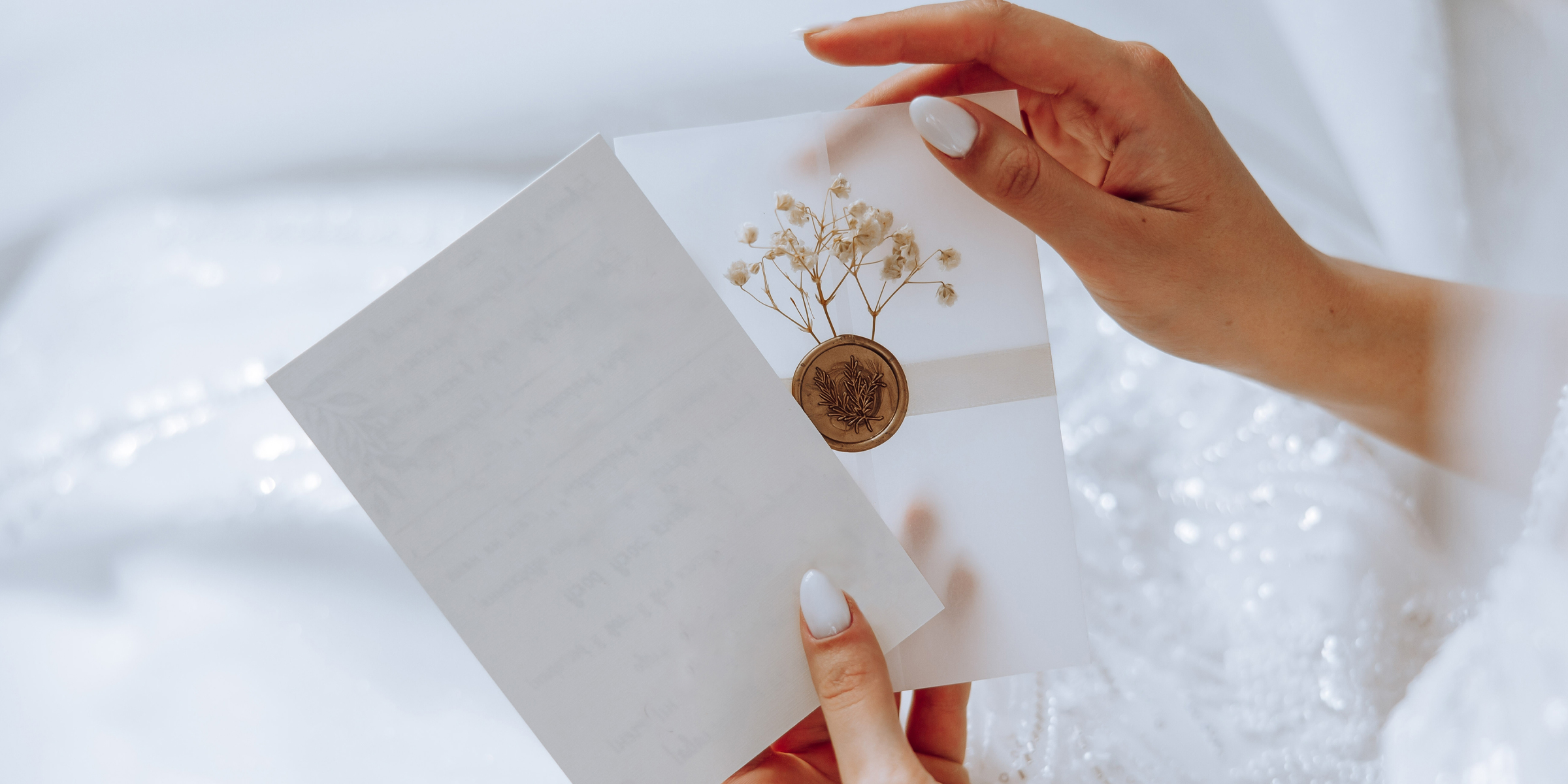 A wedding invitation | Source: Shutterstock
