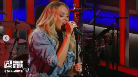 Carrie Underwood performs onstage, dated July 2025 | Source: Instagram/countryrebel