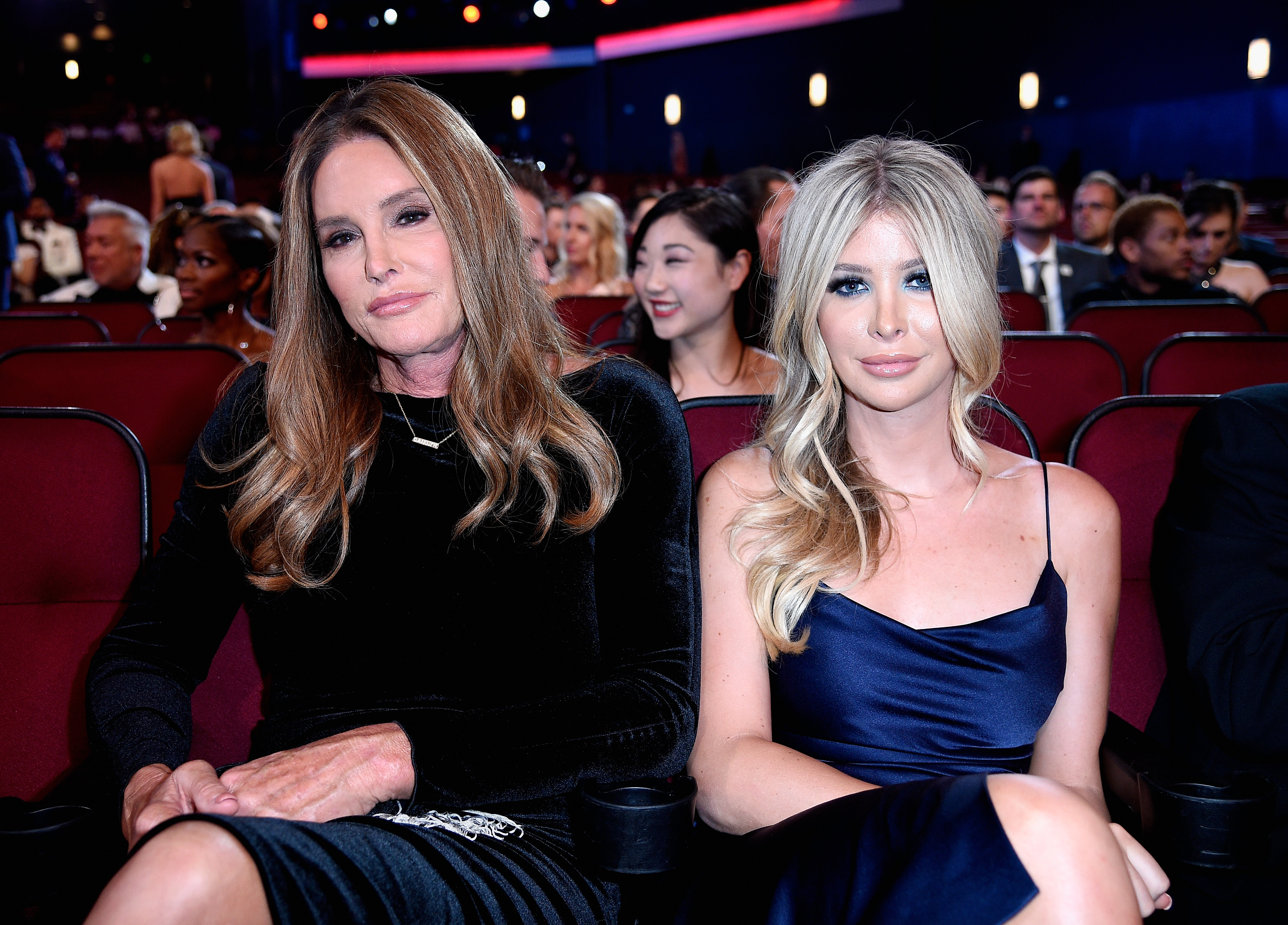 Caitlyn Jenner and Sophia Hutchins attend The 2018 ESPYS at Microsoft Theater on July 18, 2018, in Los Angeles, California. | Source: Getty Images