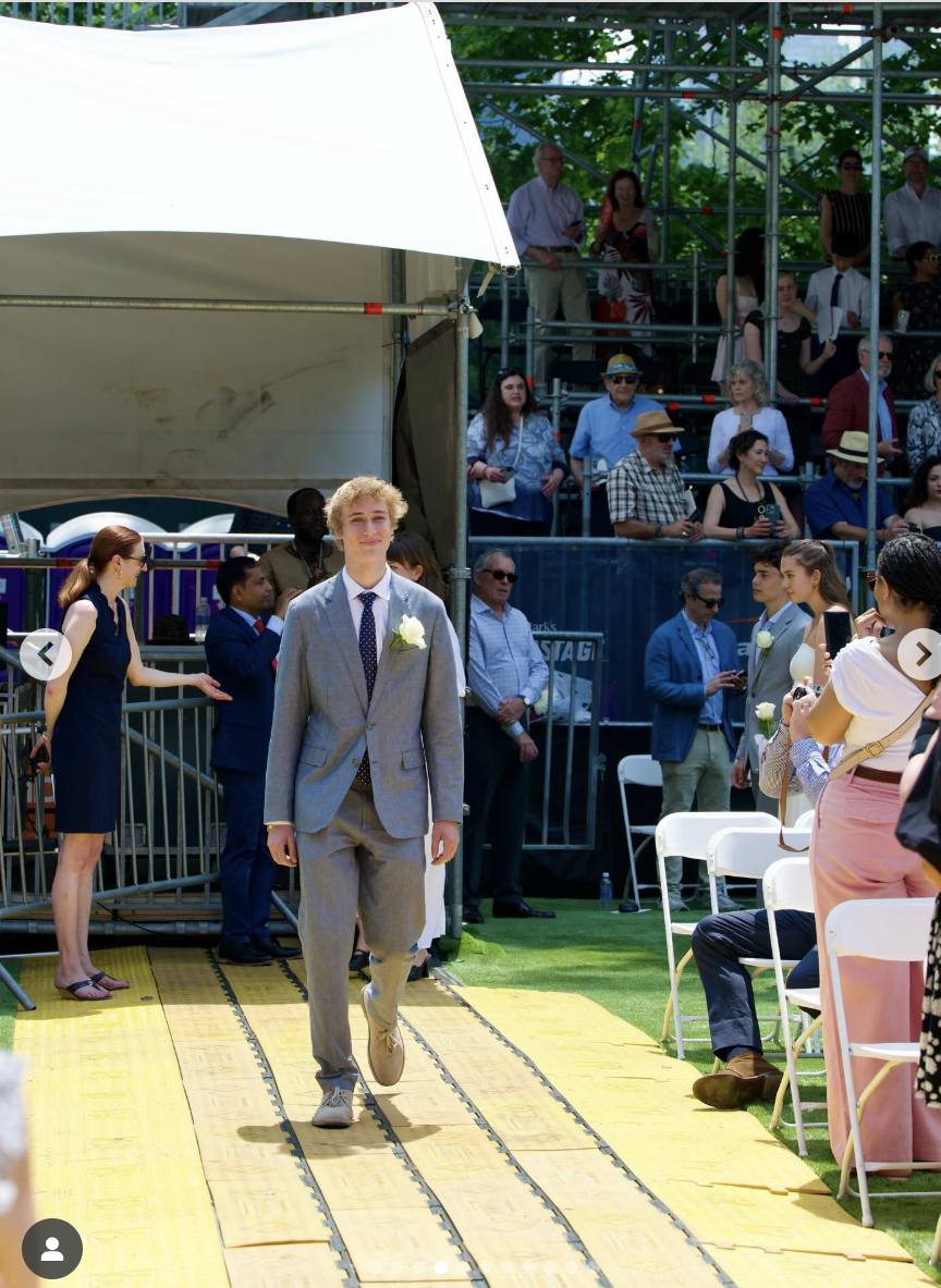 Naomi Watts shares a picture of her graduating son, Sasha, on June 6, 2025 | Source: Instagram/naomiwatts