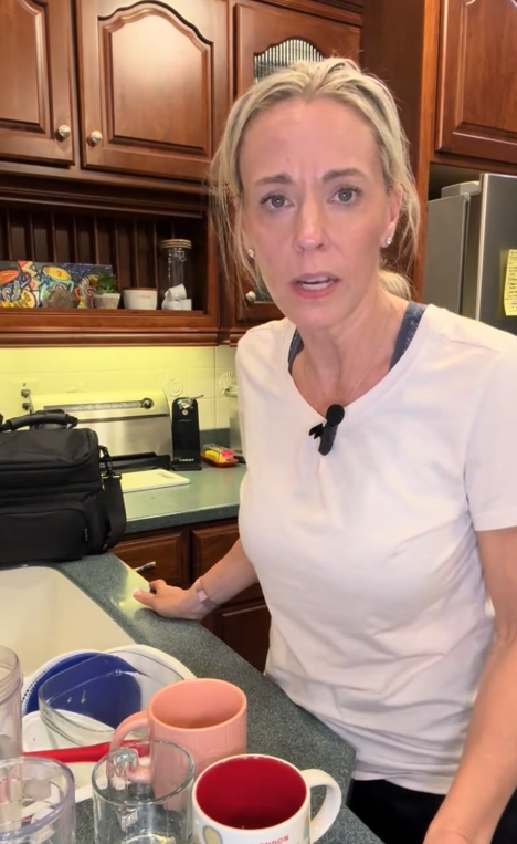 A screengrab of Kate Gosselin's video, posted on August 11, 2025. | Source: TikTok/kate.gosselin