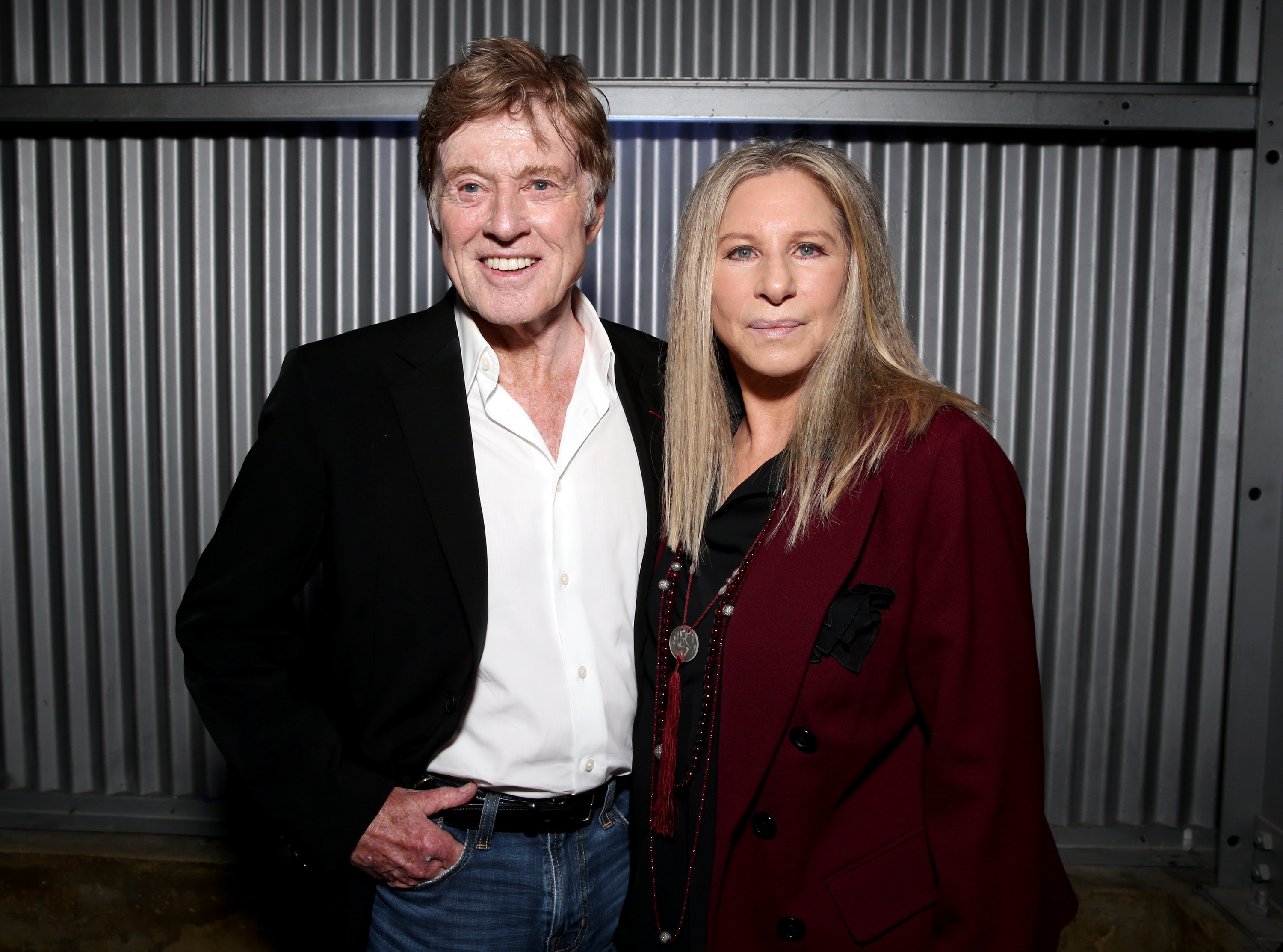 Robert Redford and honoree Barbra Streisand attend the 24th annual Women in Entertainment Breakfast hosted by The Hollywood Reporter at Milk Studios on December 9, 2015, in Los Angeles, California. | Source: Getty Images