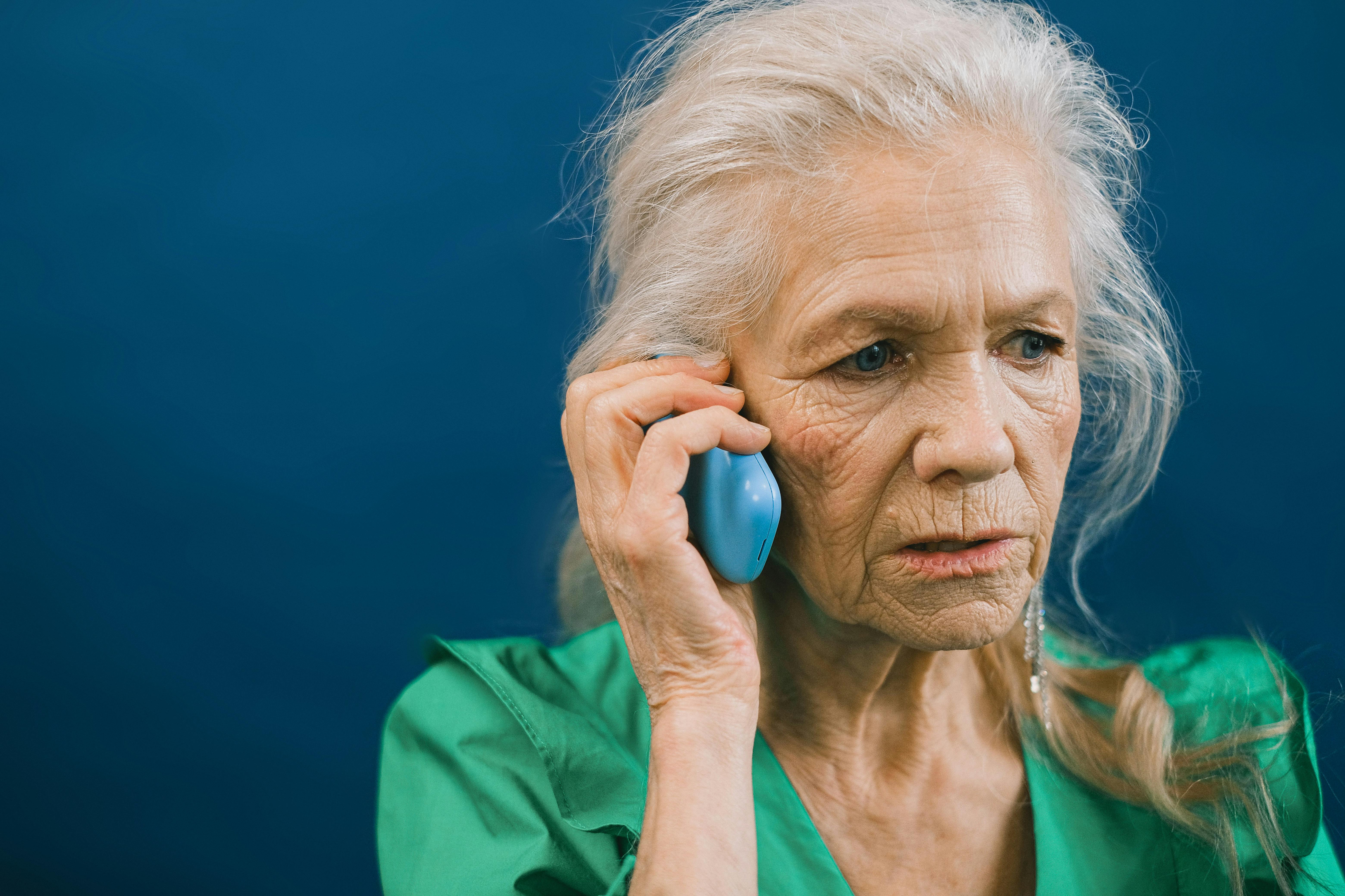 An unhappy woman on a call | Source: Pexels