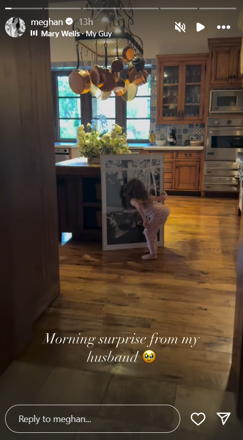 A screengrab of Meghan Markle's Storis post, shared on August 26, 2025. | Source: Instagram/meghan