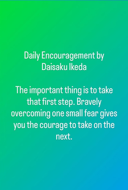 Orlando Bloom quotes Daisaku Ikeda on his Instagram Stories posted on June 30, 2025 | Source: Instagram/orlandobloom