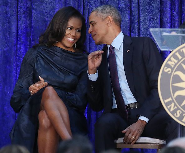 Michelle and Barack Obama on February 12, 2018 in Washington, D.C. | Source: Getty Images