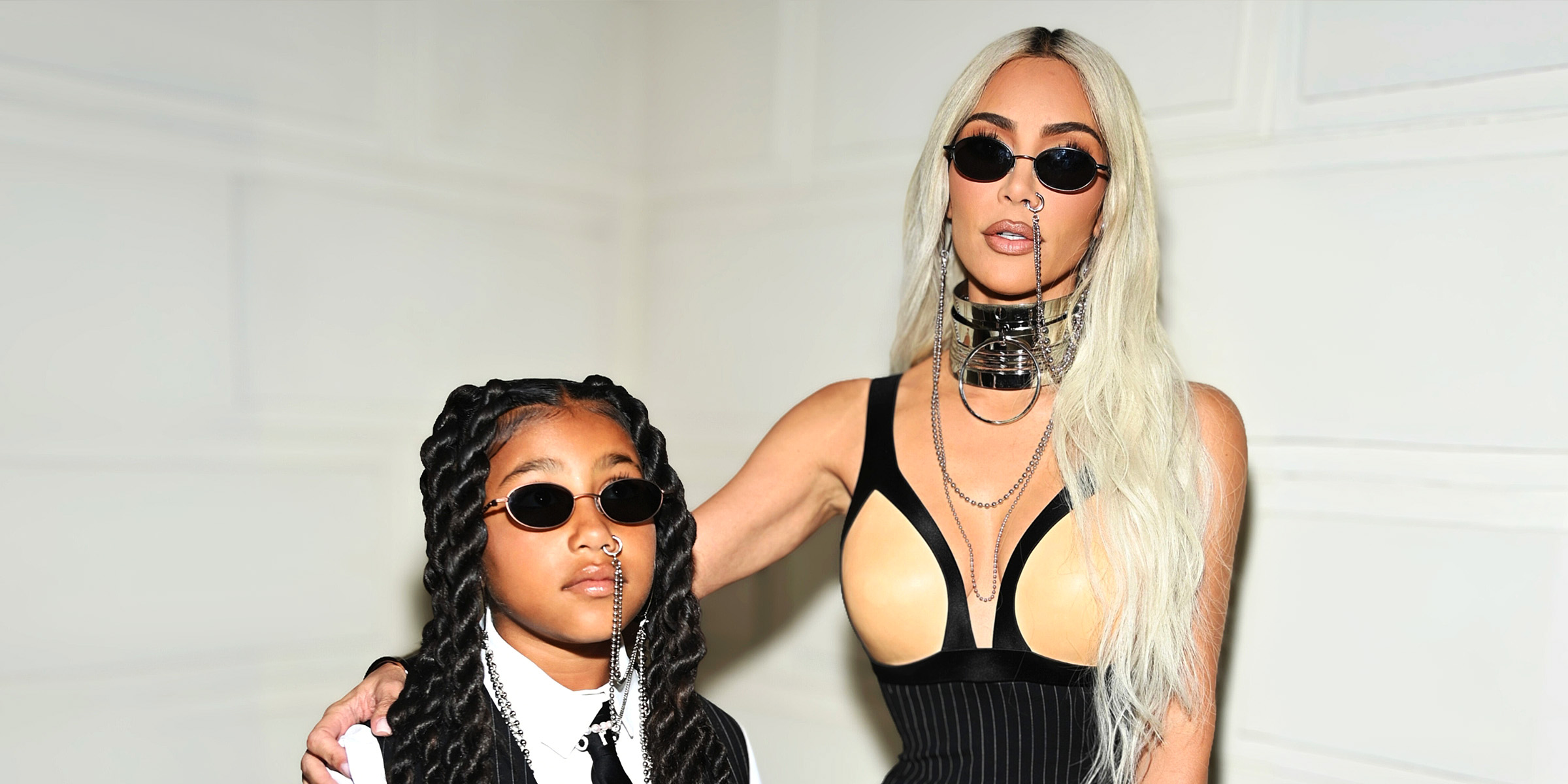 Kim Kardashian and North West | Source: Getty Images