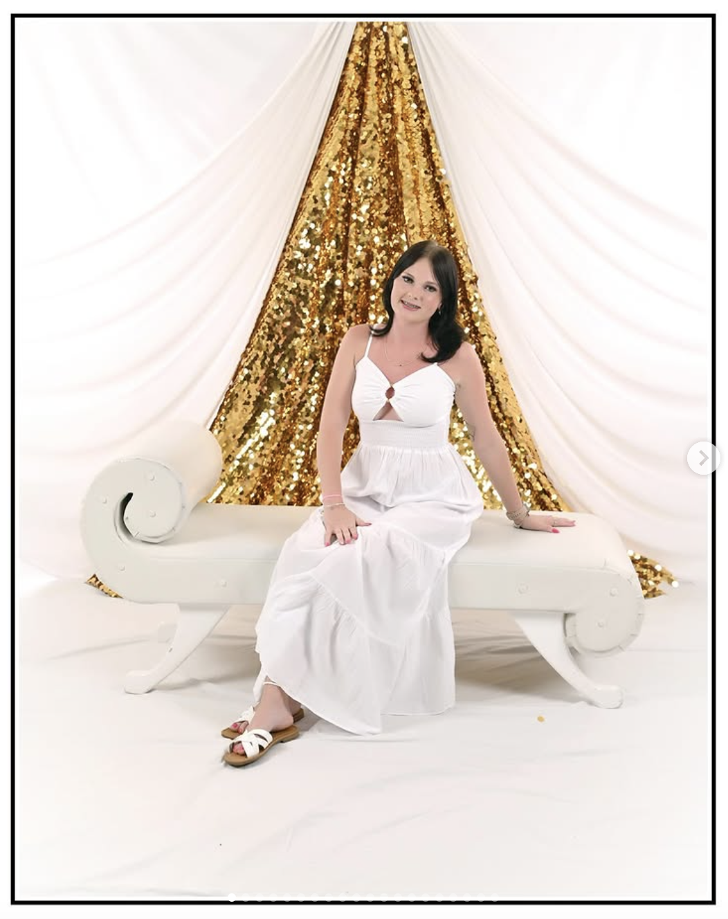 Anna Kepner's birthday cruise portrait, posted on May 4, 2025. | Source: Instagram/anna.kepner16