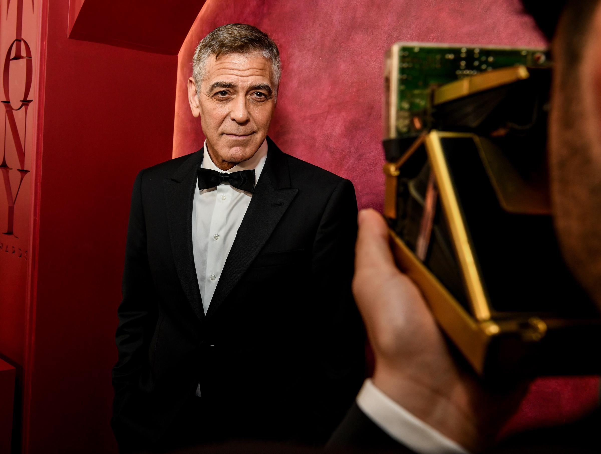 George Clooney attends The 78th Annual Tony Awards at Radio City Music Hall on June 8, 2025, in New York City. | Source: Getty Images