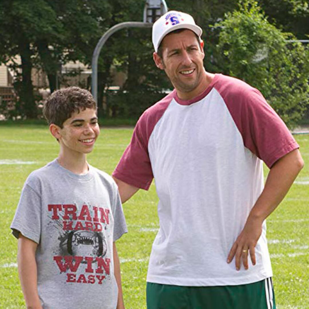 Cameron Boyce and Adam Sandler in "Grown Ups." Source: Instagram/libboyce