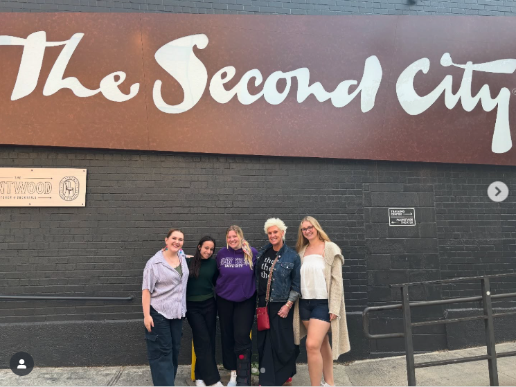 Anne Burrell with friends in a post dated June 10, 2025. | Source: Instagram/chefanneburrell