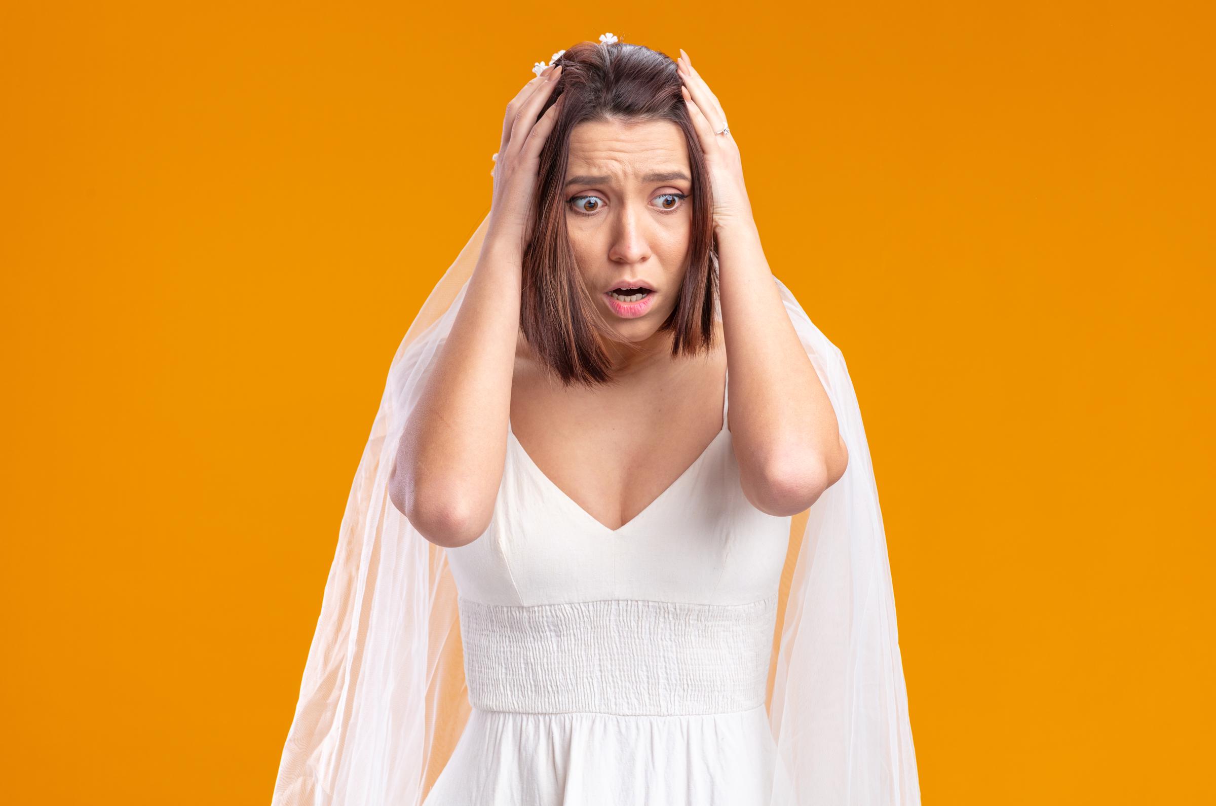A distraught bride | Source: Freepik