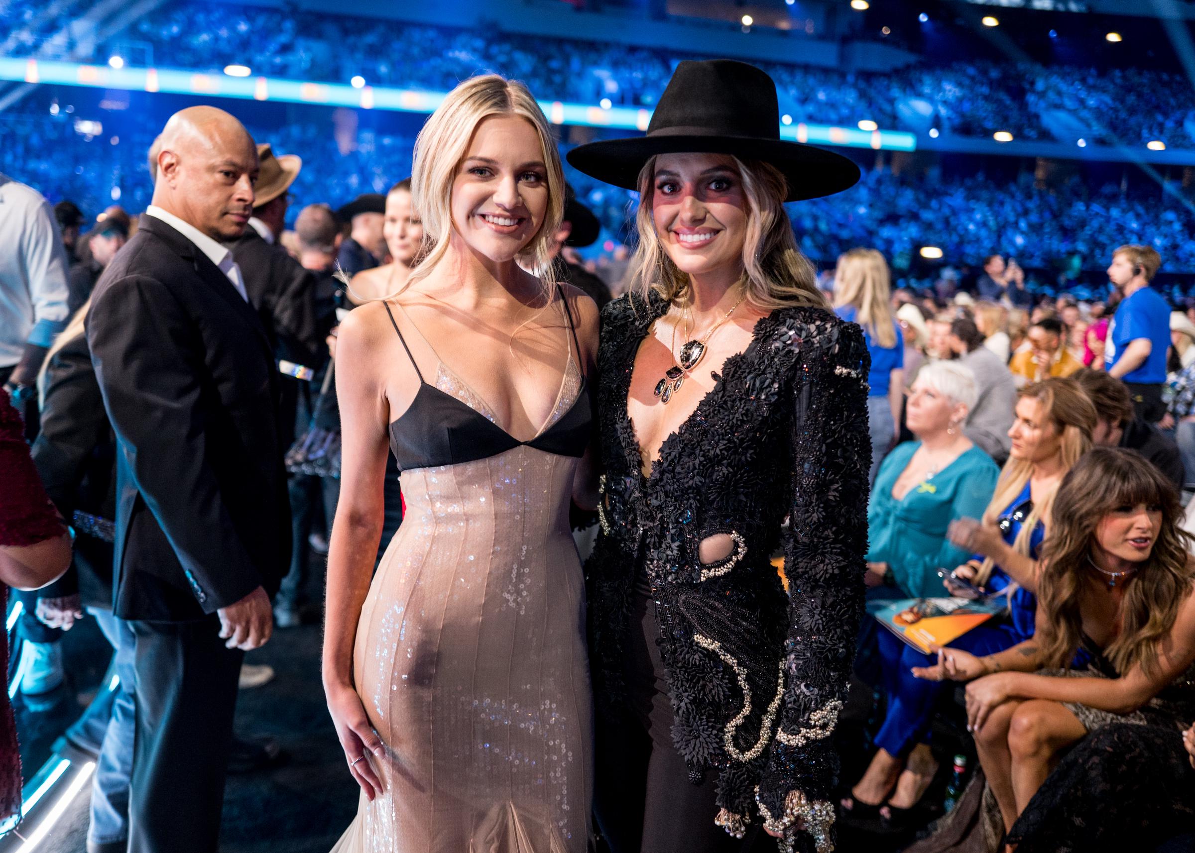 Kelsea Ballerini and Lainey Wilson attend the 60th Academy of Country Music Awards at The Star in Frisco on May 8, 2025, in Frisco, Texas. | Source: Getty Images