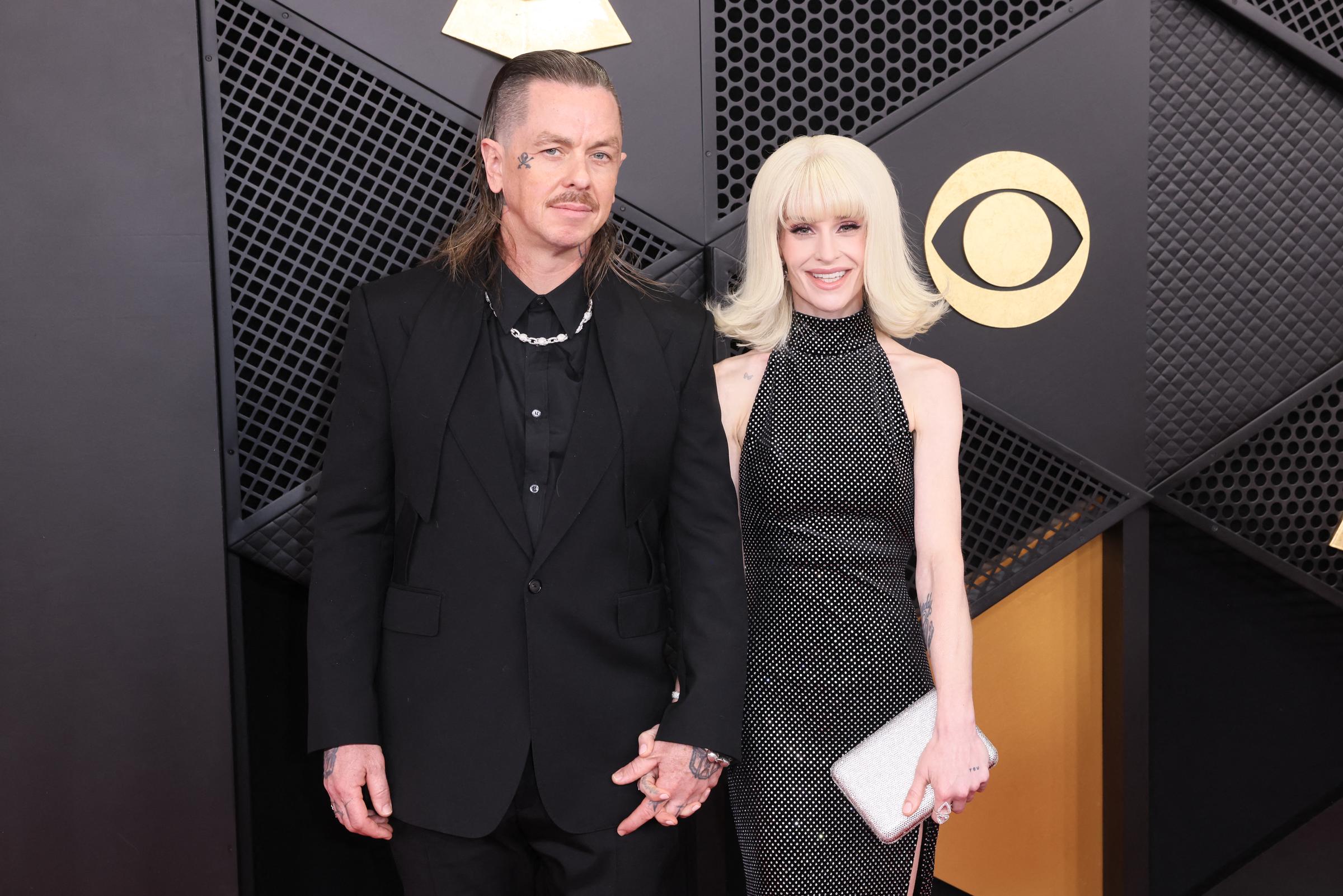 Sid Wilson and Kelly Osbourne attend the 68th GRAMMY Awards on February 1, 2026 in Los Angeles, California. | Source: Getty Images