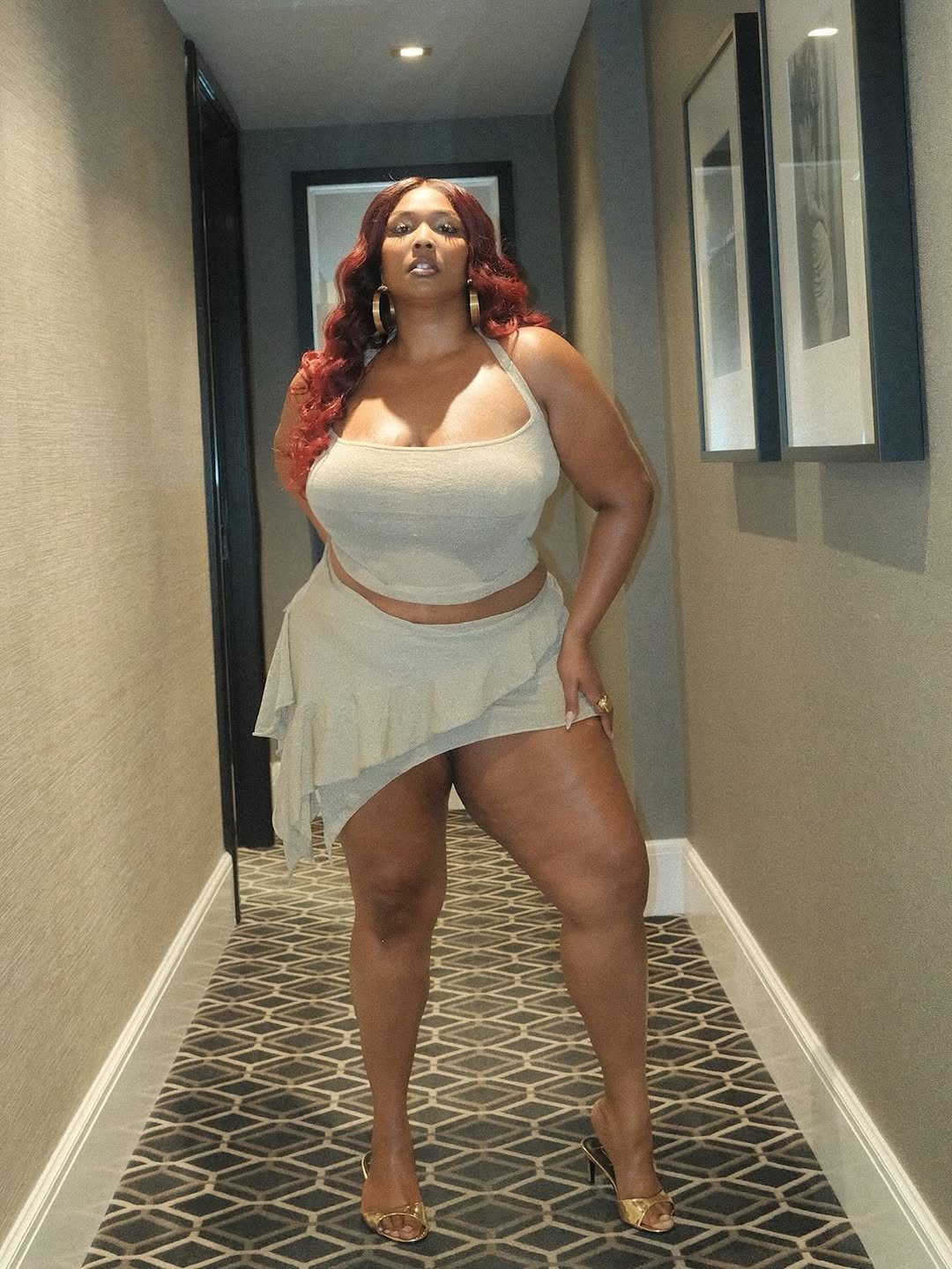 A photo from Lizzo's Instagram carousel, posted on September 1, 2025. | Source: Instagram/lizzobeeating