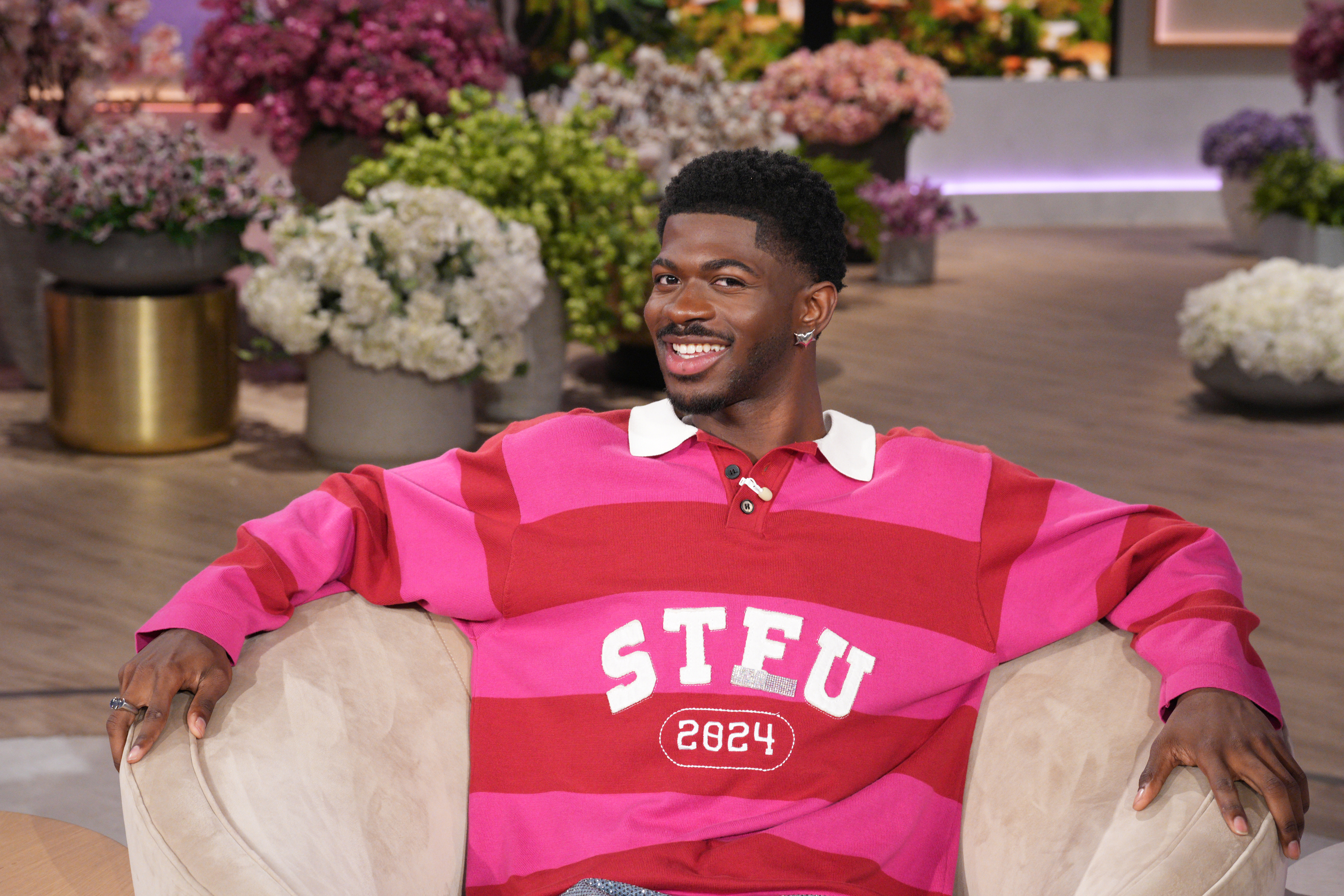 Lil Nas X appears on "The Jennifer Hudson Show" airing May 8, 2025, in Burbank, California. | Source: Getty Images