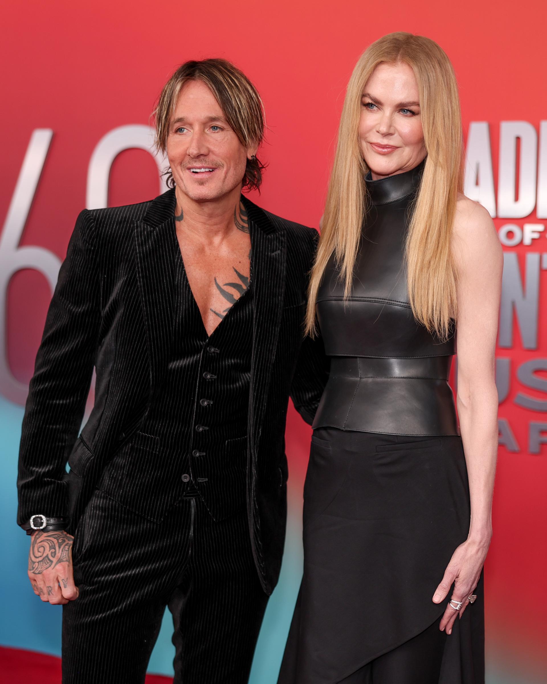 Nicole Kidman and Keith Urban at the 60th Academy Of Country Music Awards on May 8, 2025 in Frisco, Texas | Source: Getty Images