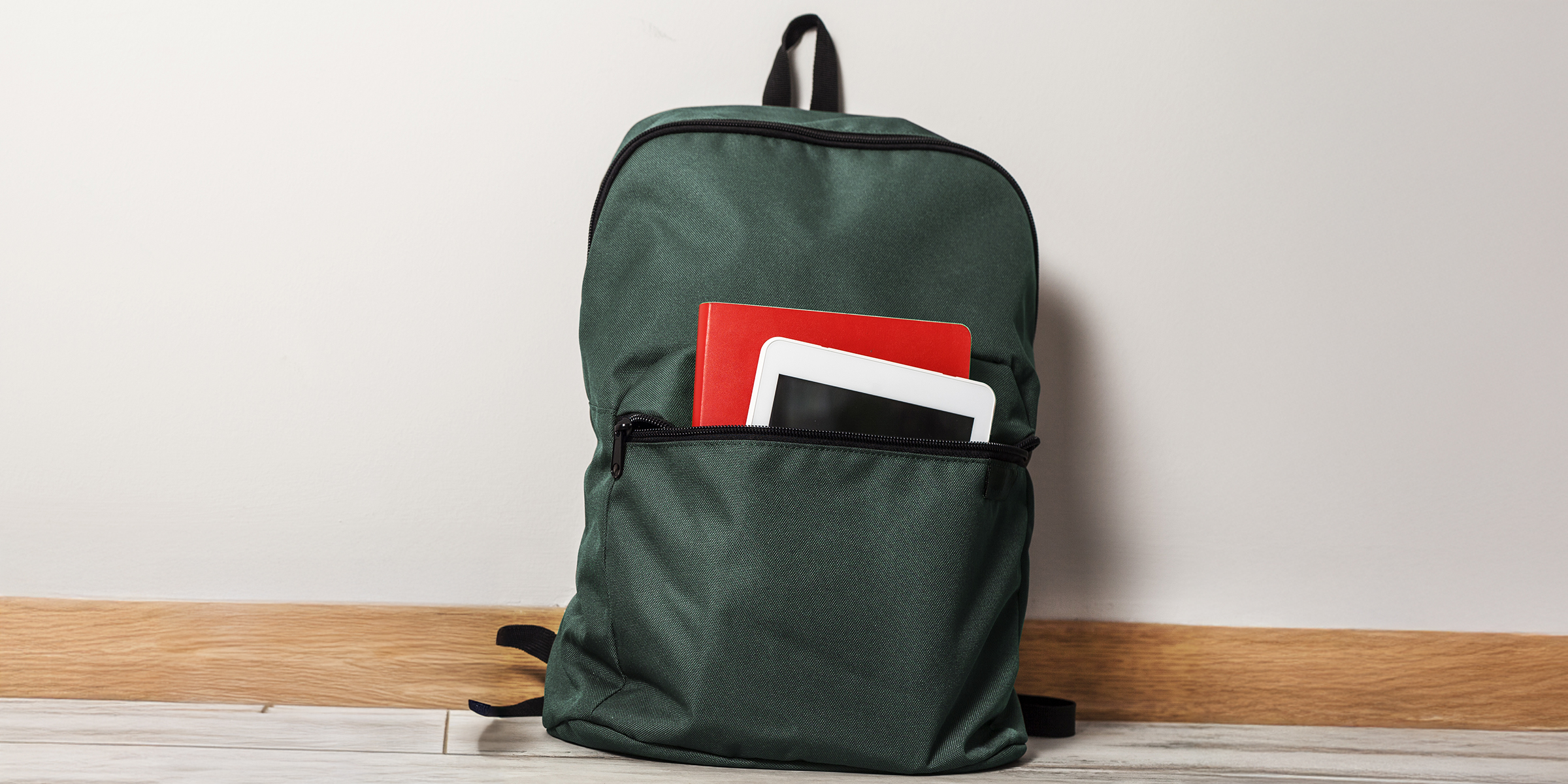 A backpack with notebooks | Source: Shutterstock