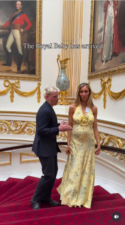 A screengrab of Jamie Laing and Sophie Habboo's video, posted June 26, 2025. | Source: Getty Images