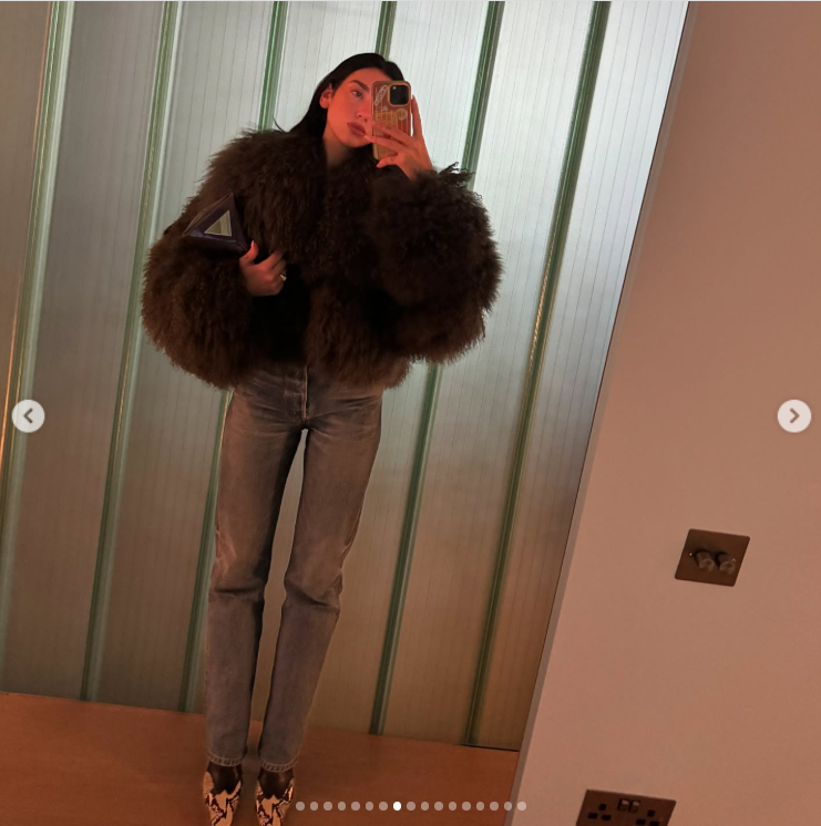 A screengrab of Dua Lipa's post, shared on December 24, 2024. | Source: Instagram/dualipa