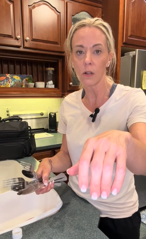 A screengrab of Kate Gosselin's video, posted on August 11, 2025. | Source: TikTok/kate.gosselin