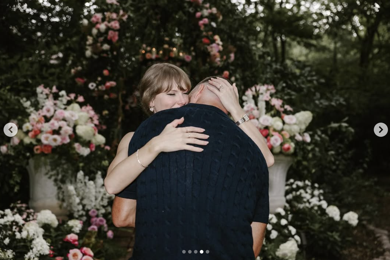 Taylor Swift and Travis Kelce announce their engagement on Instagram on August 26, 2025. | Source: Instagram/taylorswift