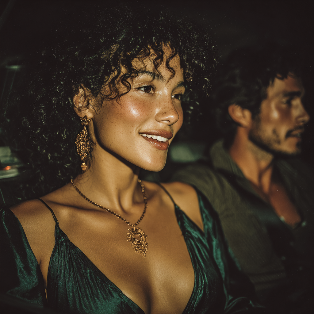 A happy couple driving | Source: Midjourney